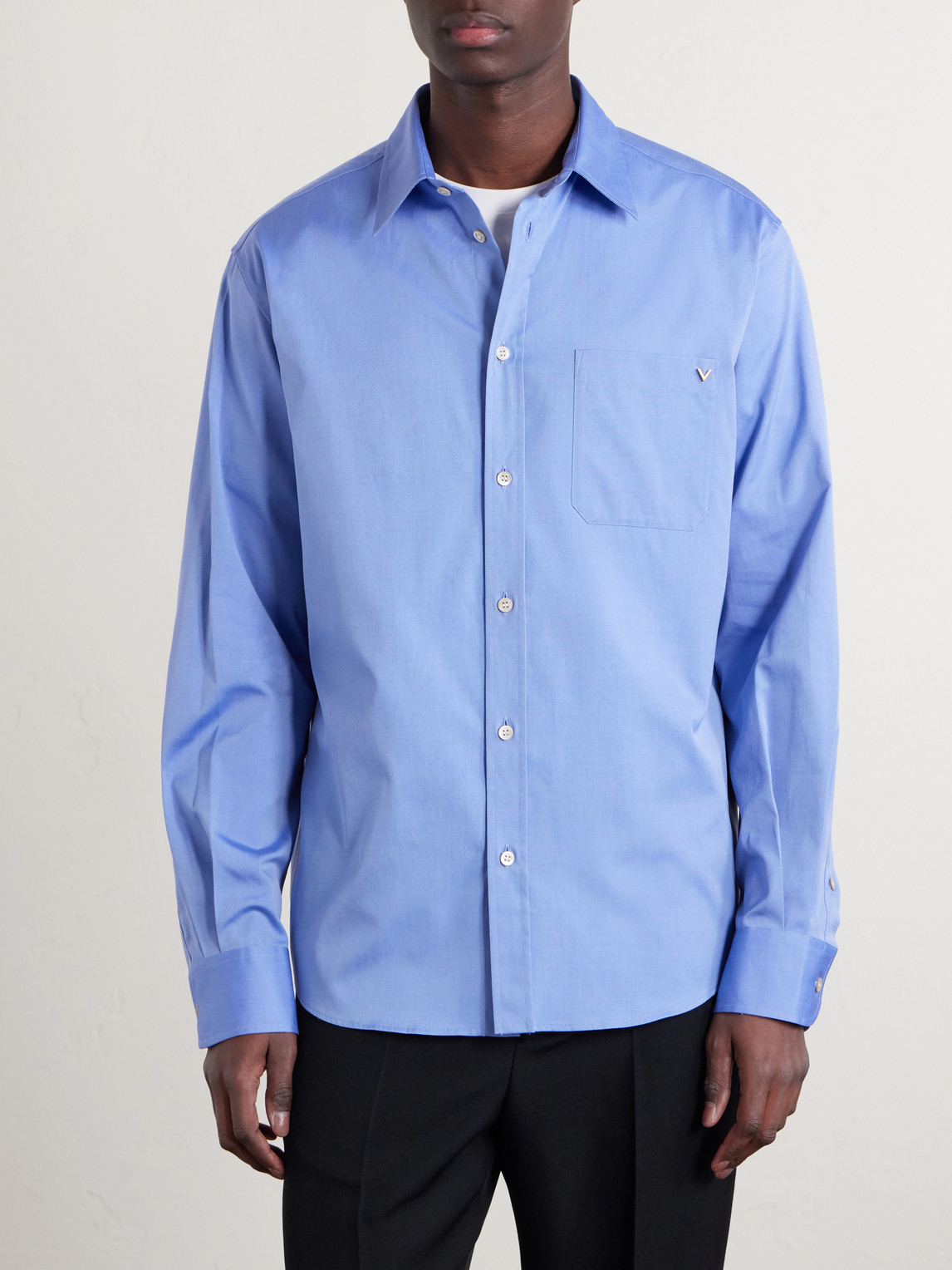 Garavani - Vgold Cotton-Poplin Shirt