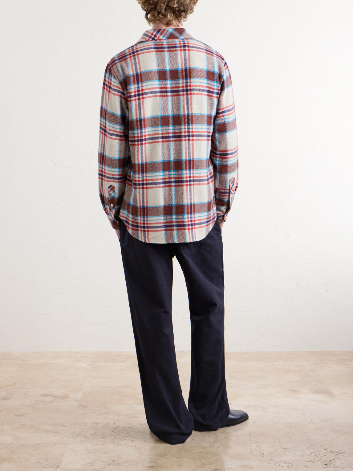 Cashmere Shirt Checked