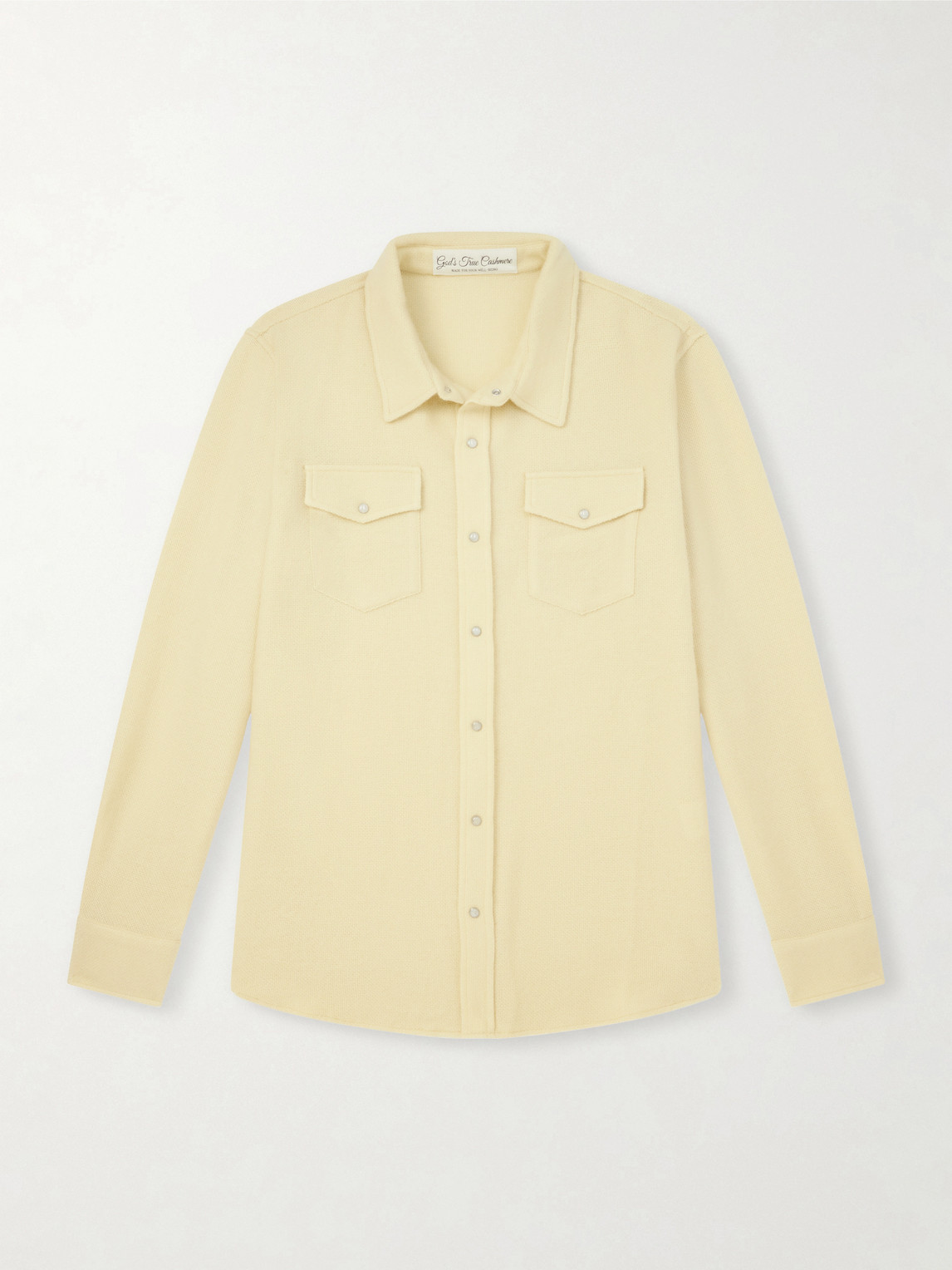 God's True Cashmere Daffodil Cashmere hirt - Men