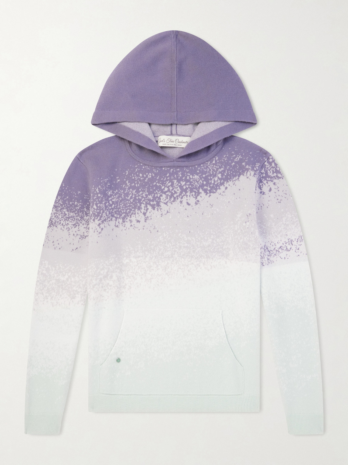 God's True Cashmere Ombre Cashmere Hoodie - Men