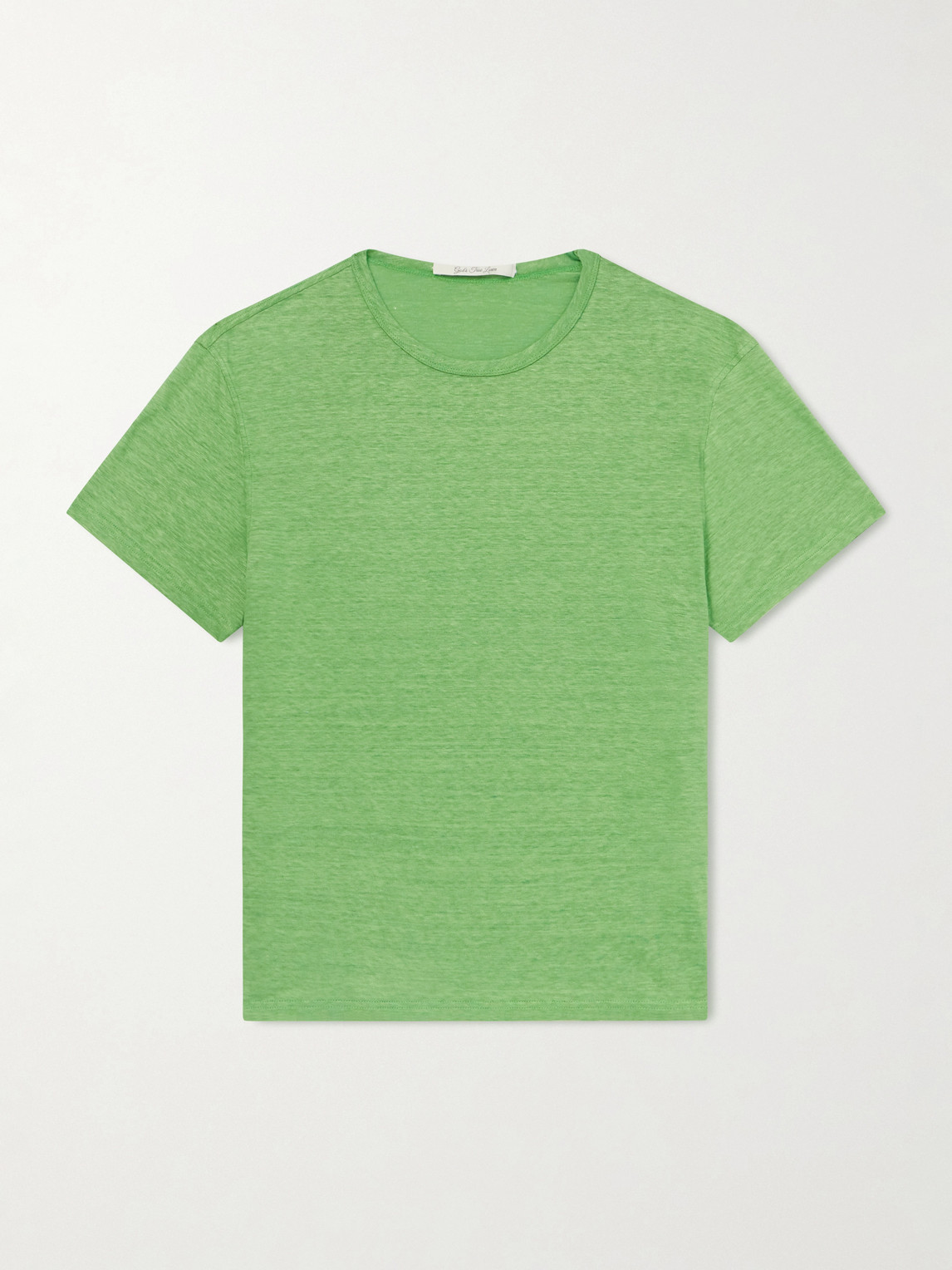 God's True Cashmere Signature inen T-Shirt - Men