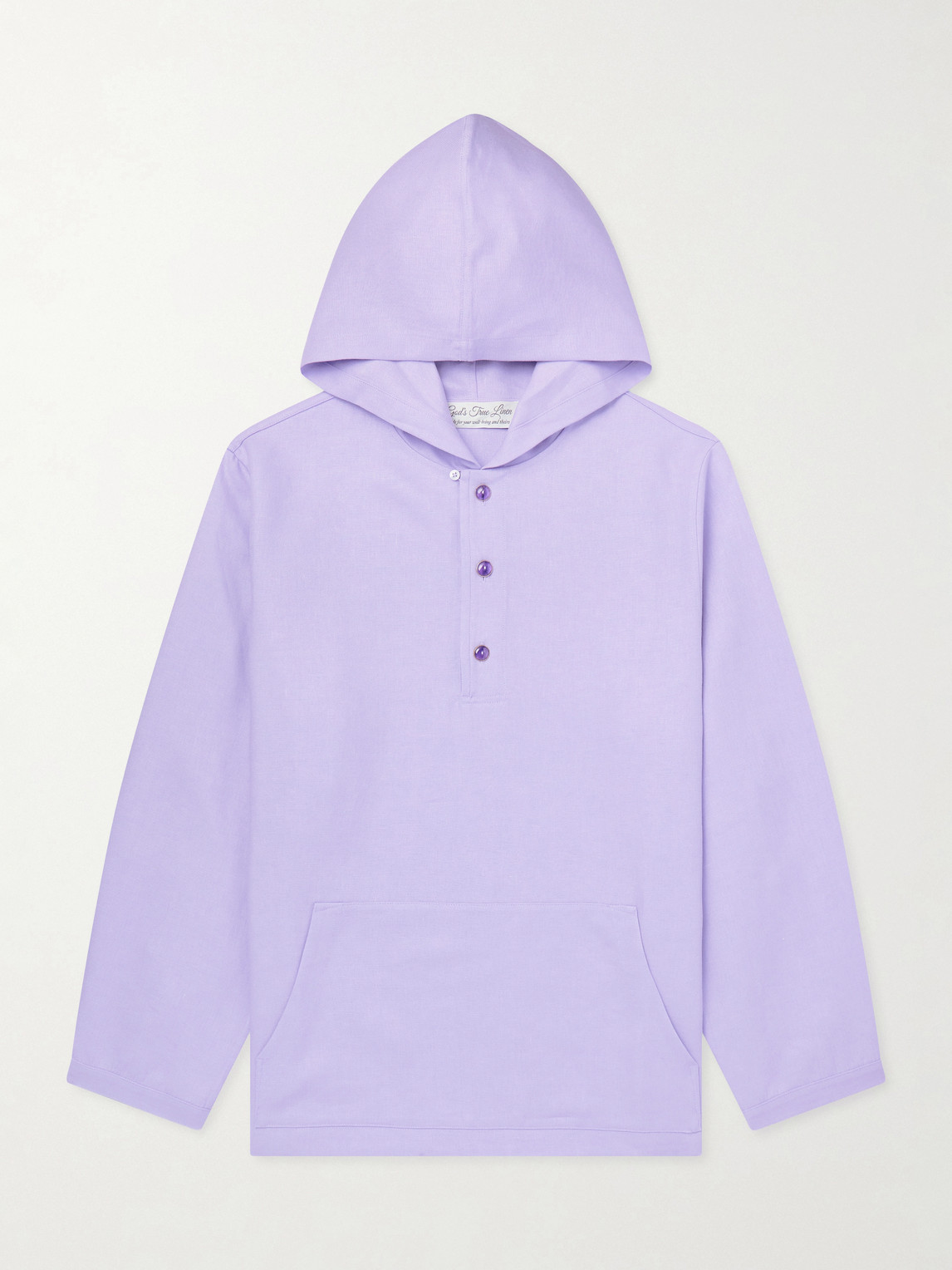 God's True Cashmere inen Hooded Jacket - Men