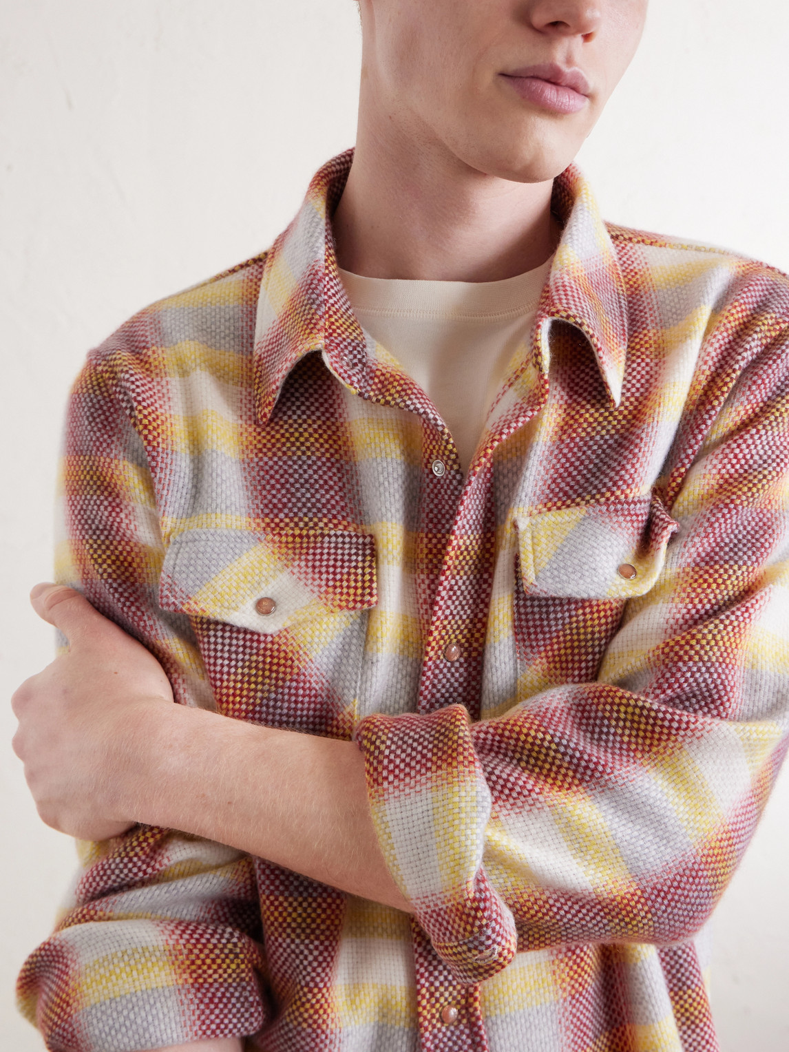 Cashmere Shirt Checked