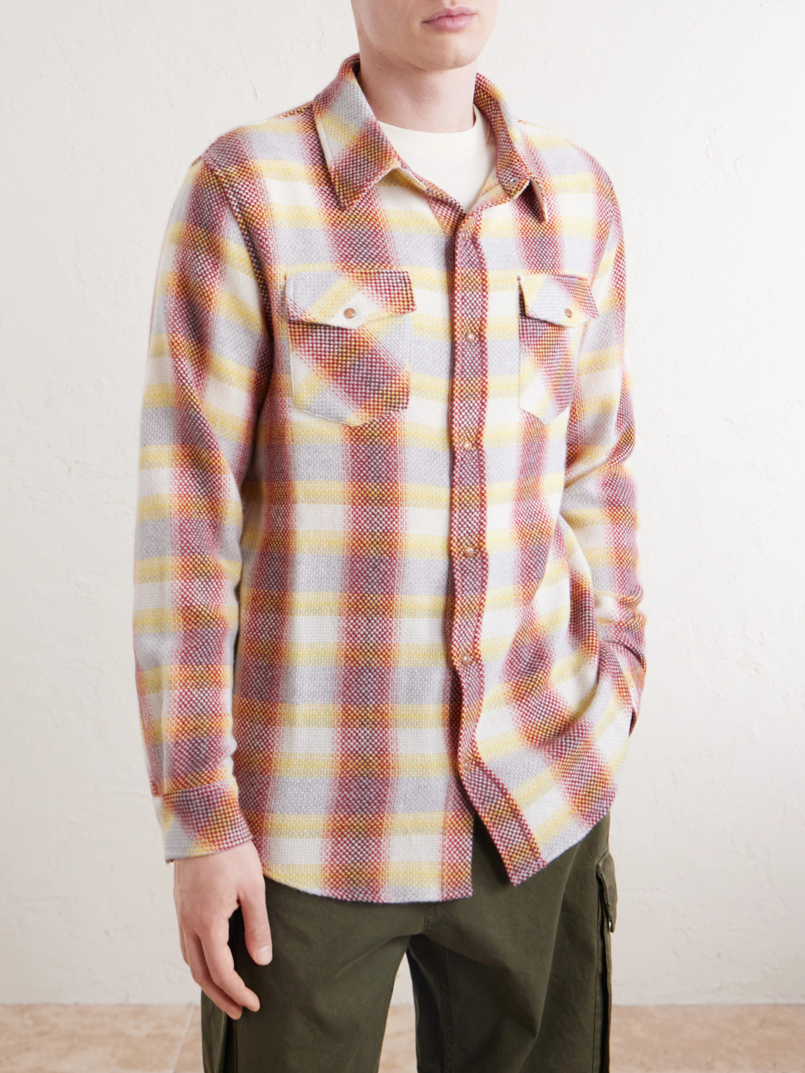 Cashmere Shirt Checked