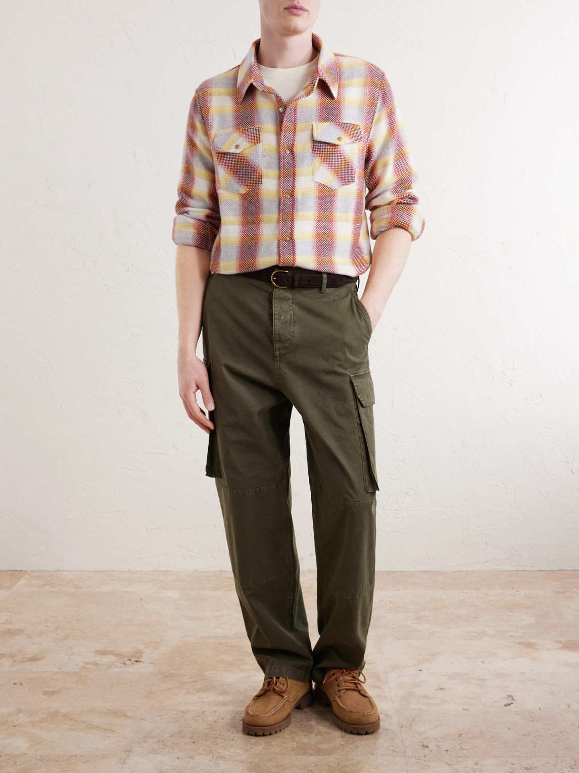 Cashmere Shirt Checked