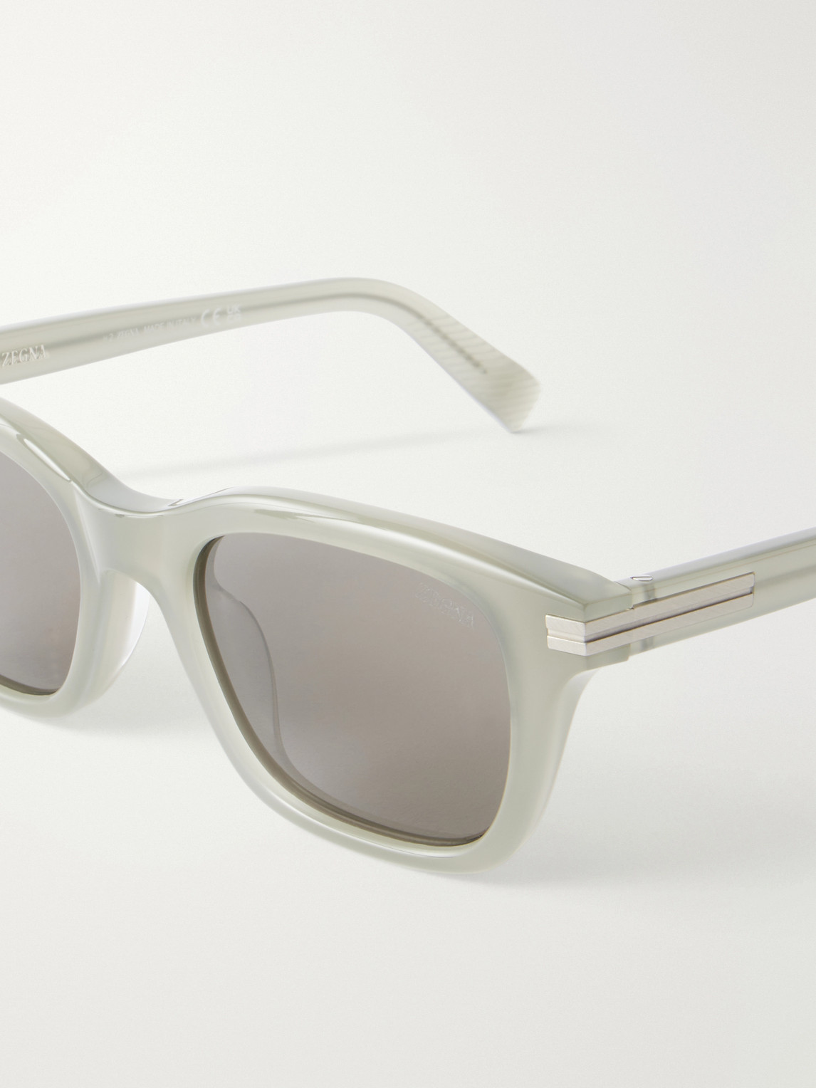 Zegna Square-Frame Acetate Sunglasses - Men | Thumbnail 3