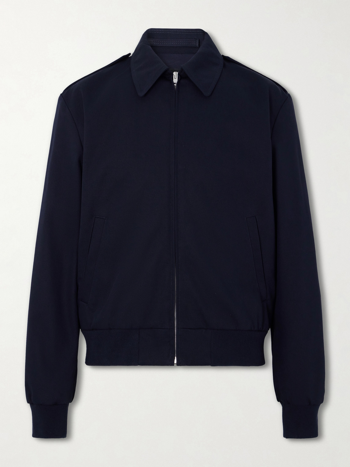 Apc Miles Denim Blouson Jacket In Blue