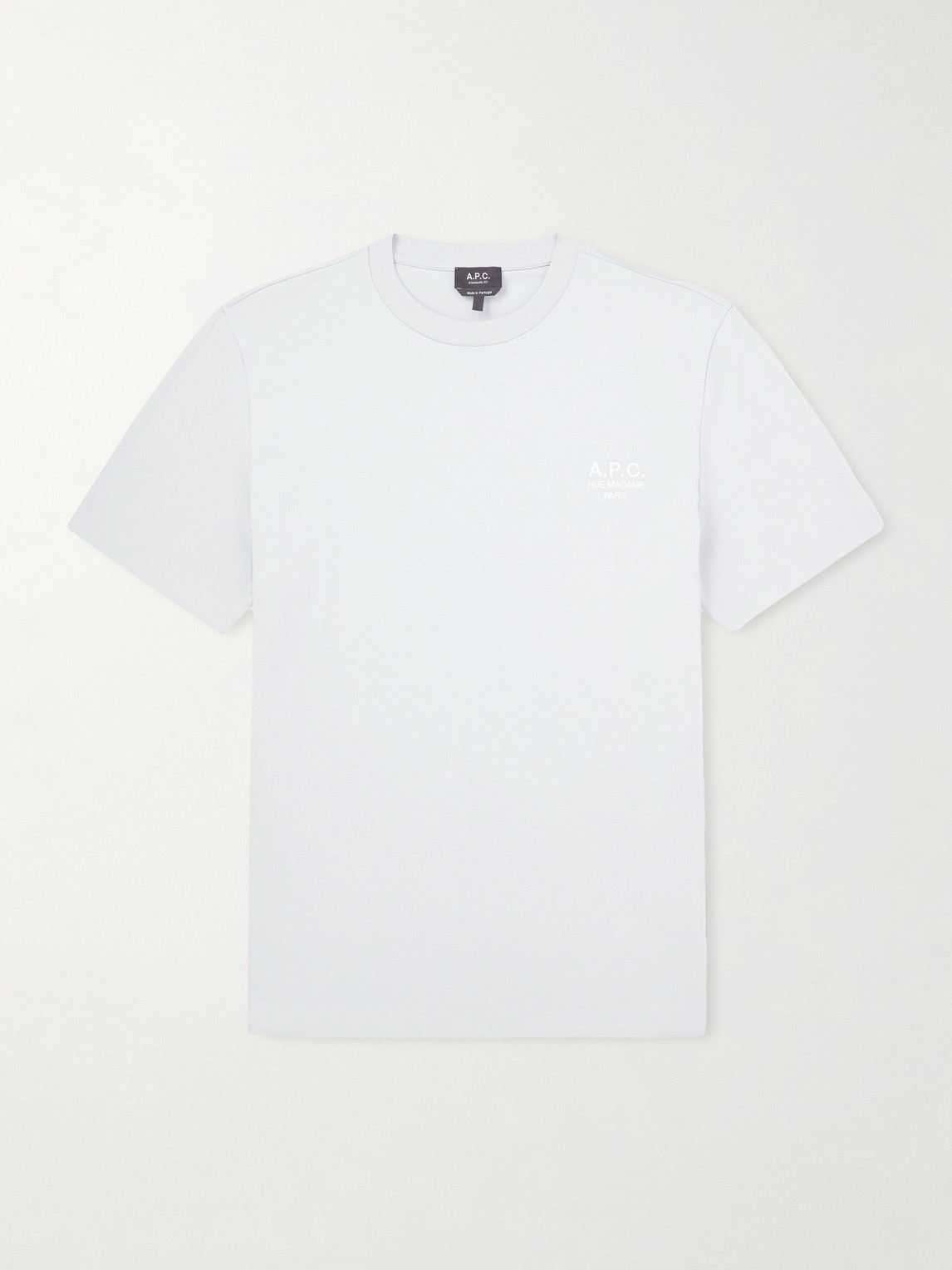 A.P.C. Logo-Embroidered Cotton-Jersey T-Shirt - Men