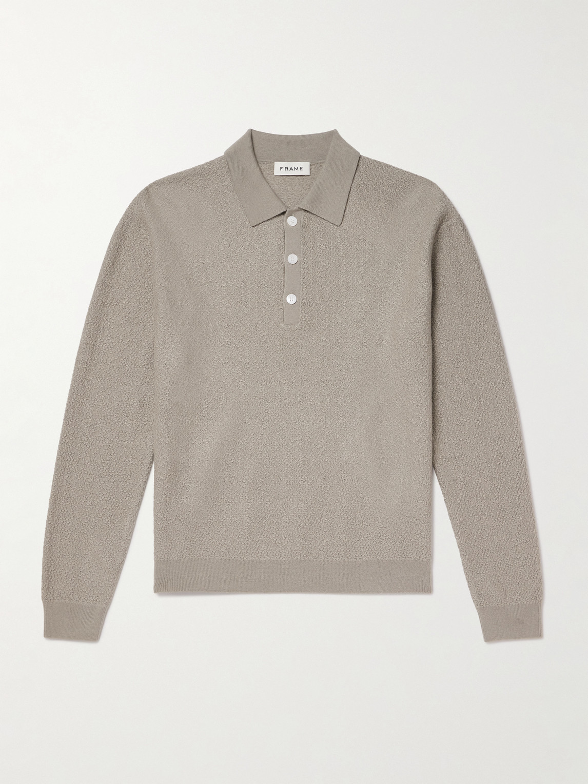 Frame Wool Polo Sweater - Men