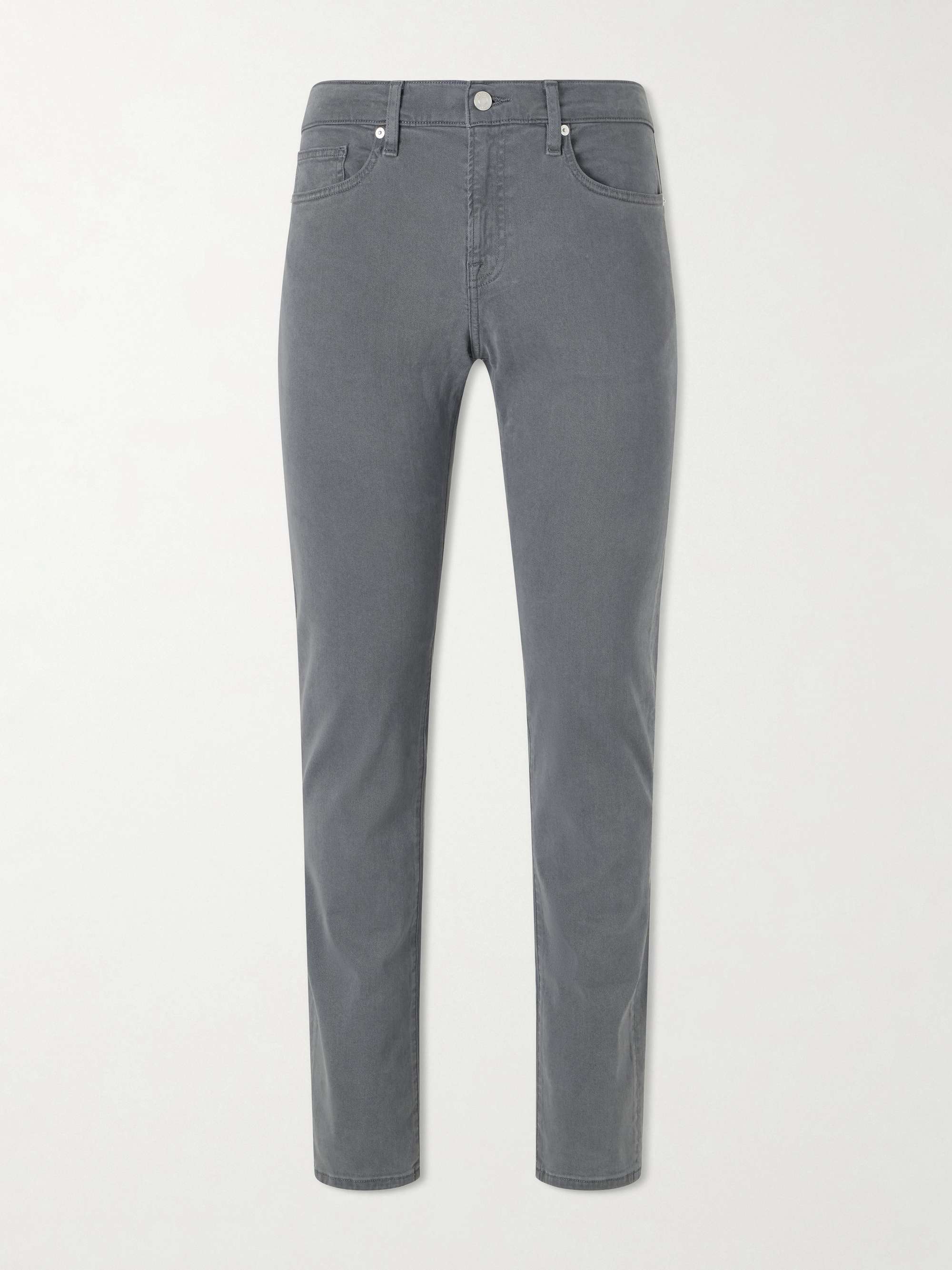 FRAME L'Homme Slim-Fit Stretch Lyocell-Blend Trousers