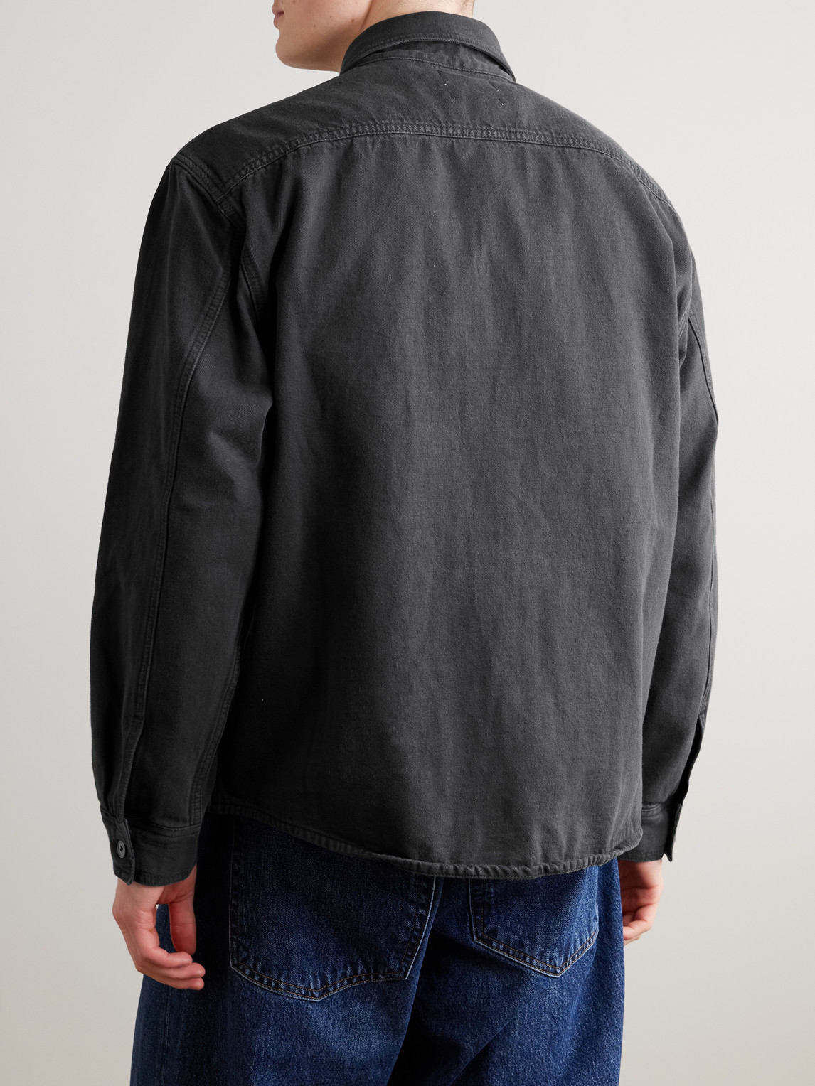  Frame - Denim Overshirt - Men - Black - S 