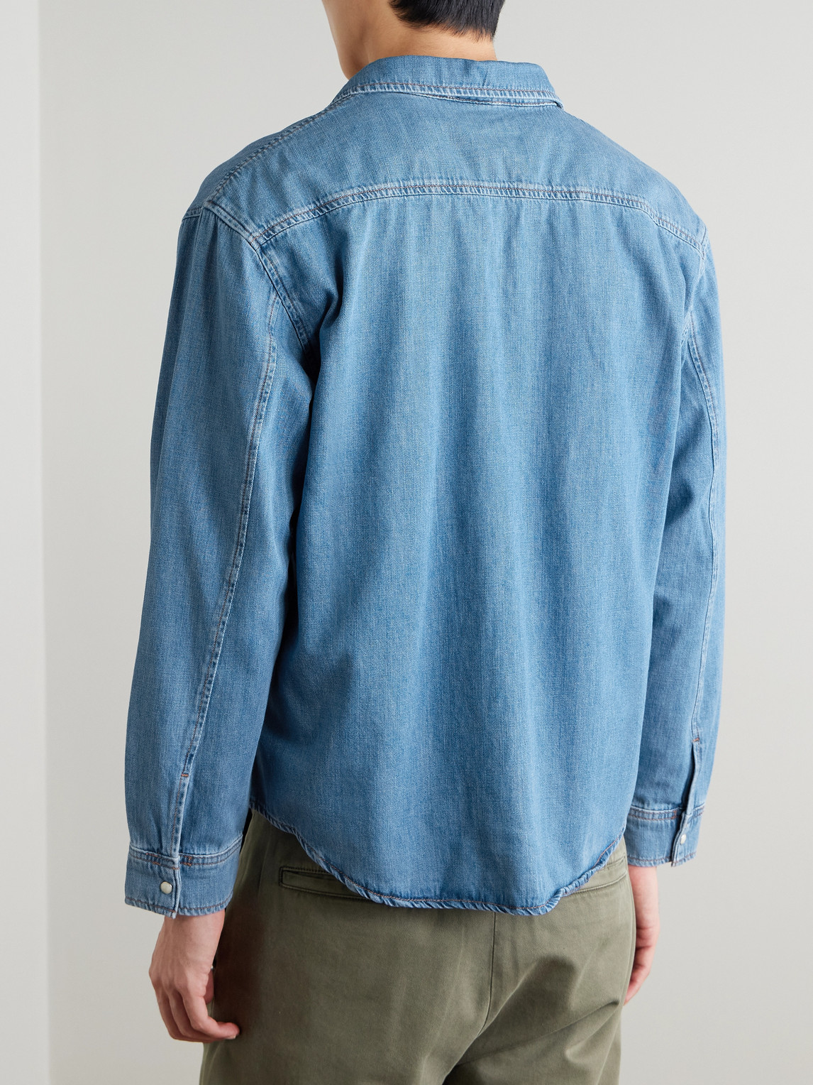  Frame - Classic Denim Shirt - Men - Blue - S 