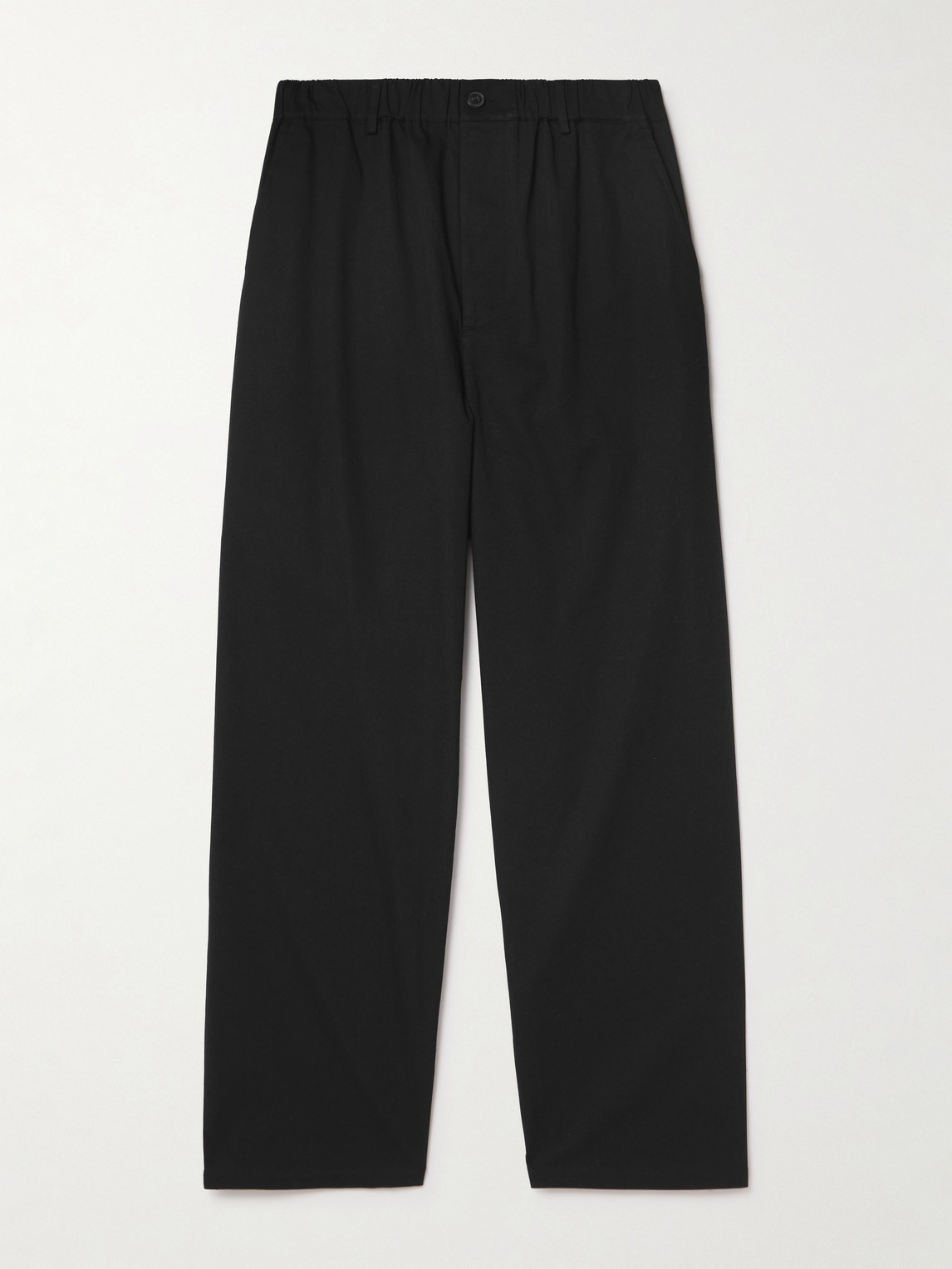 FRAME – Relaxed Straight-Leg Cotton Trousers