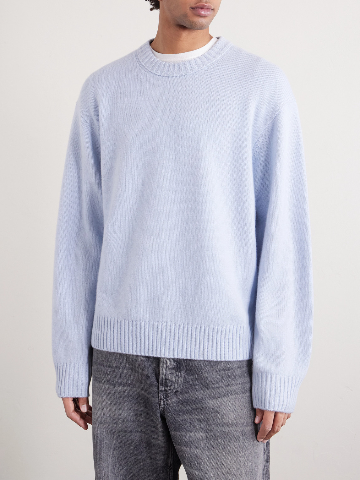  Frame - Cashmere Sweater - Men - Blue - S 
