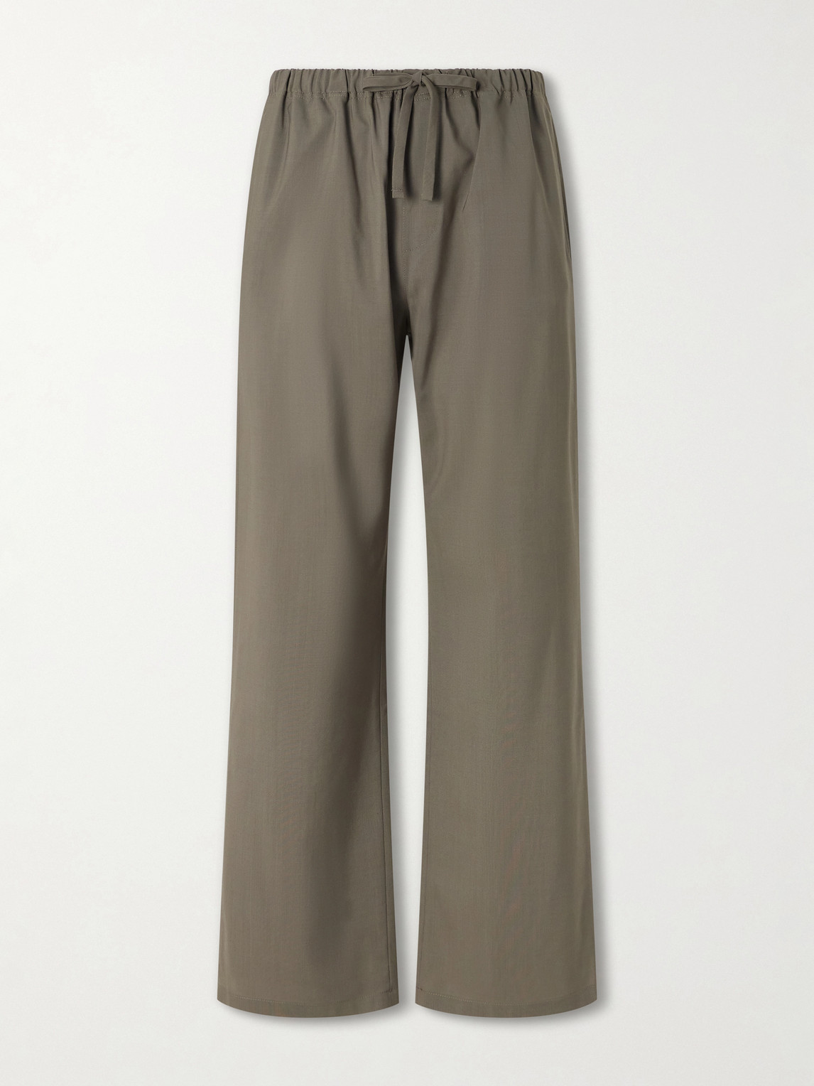 Frame Wide-Leg Virgin Wool Trousers - Men