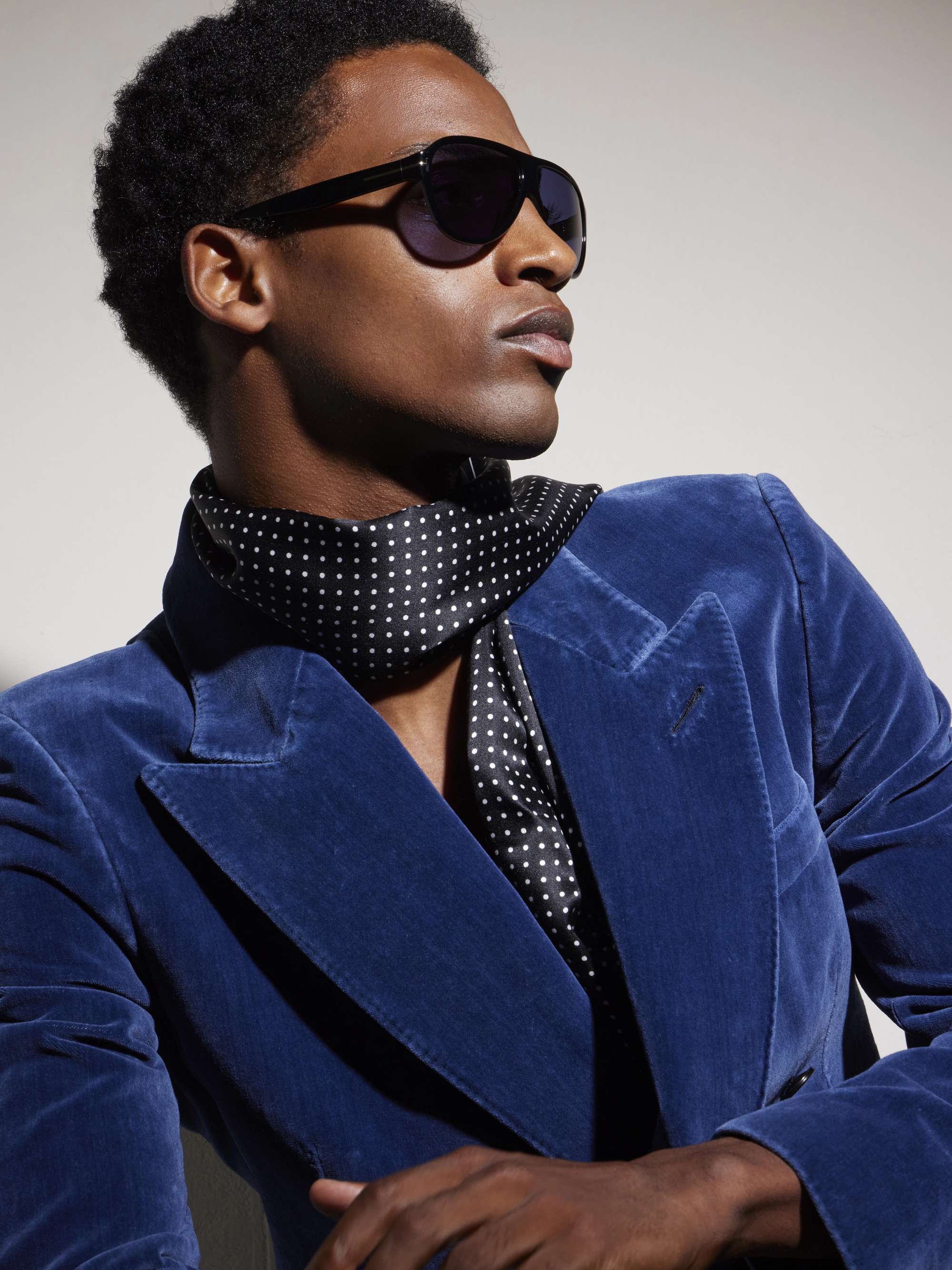 TOM FORD EYEWEAR Samuele 02 Aviator-Style Acetate Sunglasses for