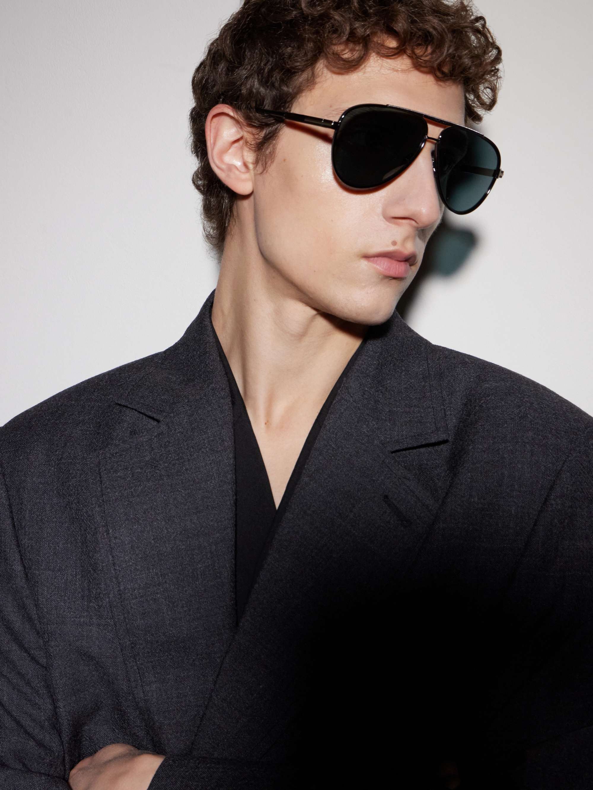 TOM FORD EYEWEAR Rupert-02 Aviator-Frame Metal Sunglasses for Men TOM FORD EYEWEAR Rupert-02 Aviator-Frame Metal Sunglasses for Men