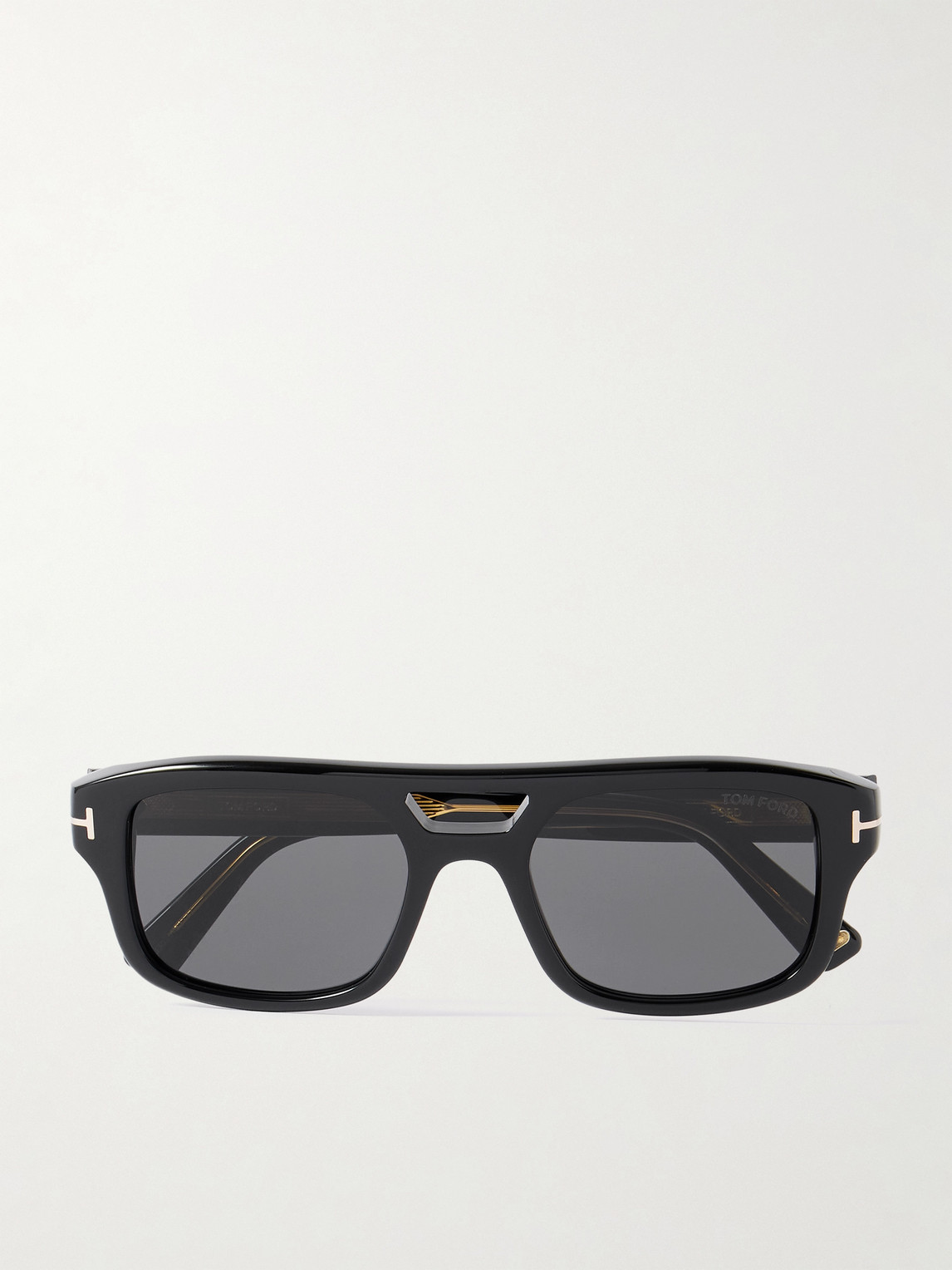 Tom Ford Navigator Aviator-Style Acetate Sunglasses - Men