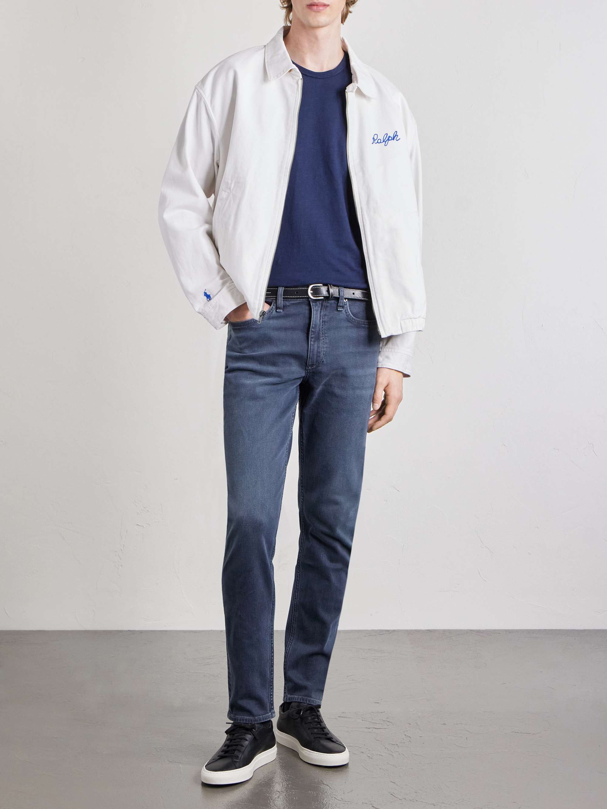 RAG & BONE Classic Flame Slub Cotton-Jersey T-Shirt