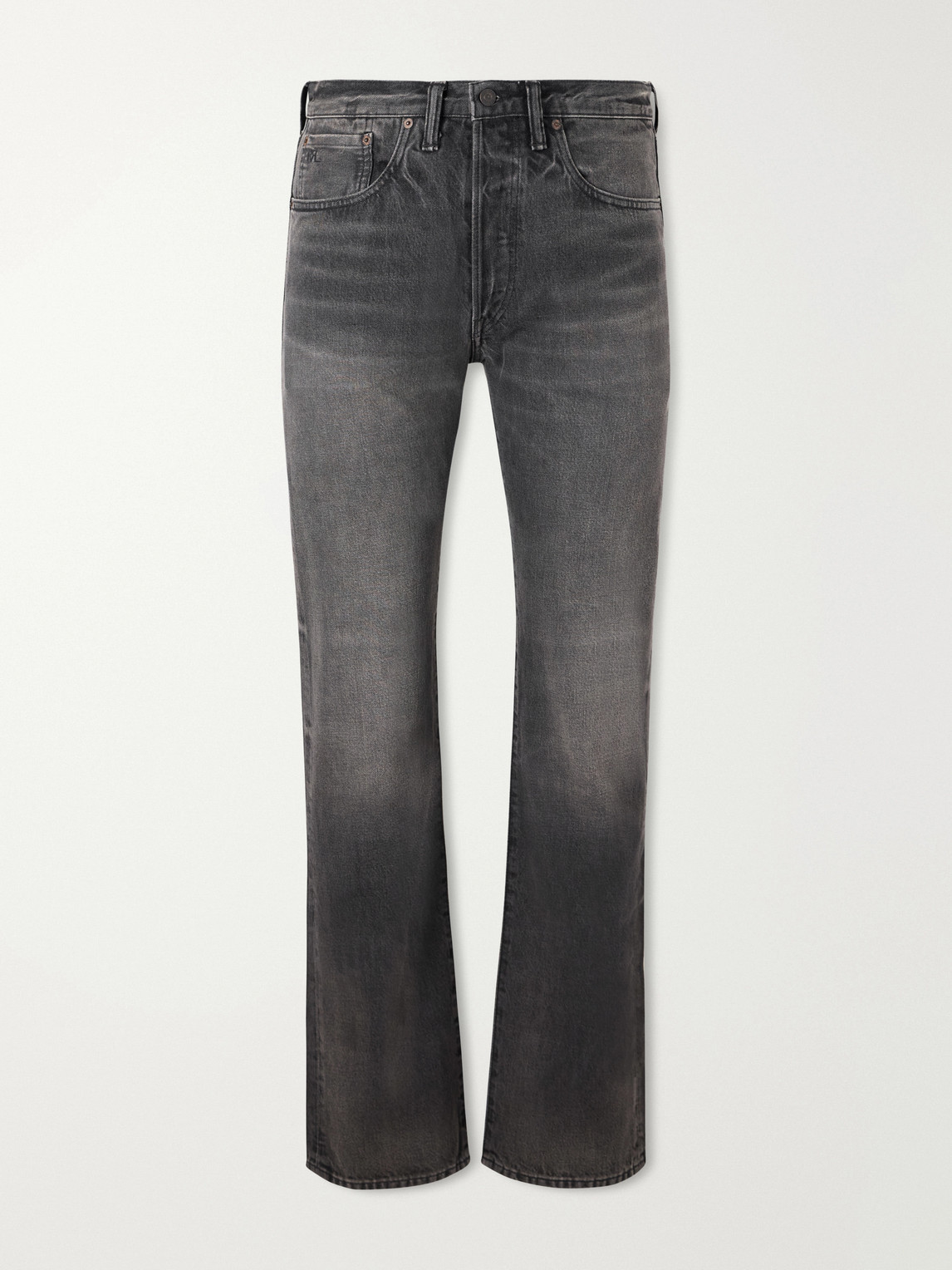 Rrl Straight-leg Jeans In Black