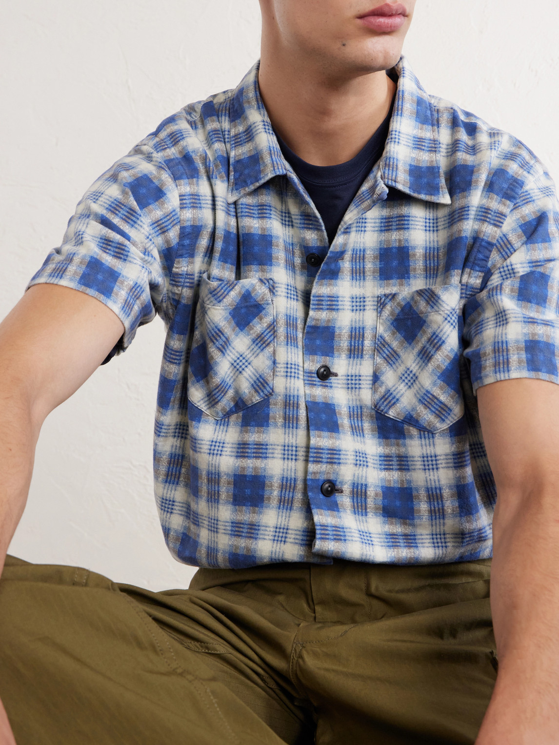 Brushed Cotton Shirt Checked