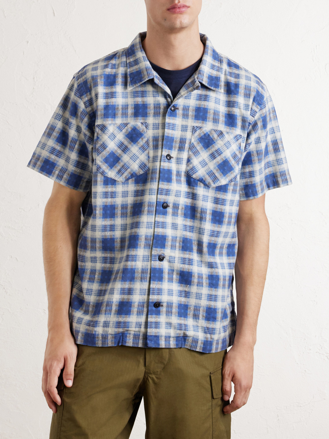 Brushed Cotton Shirt Checked