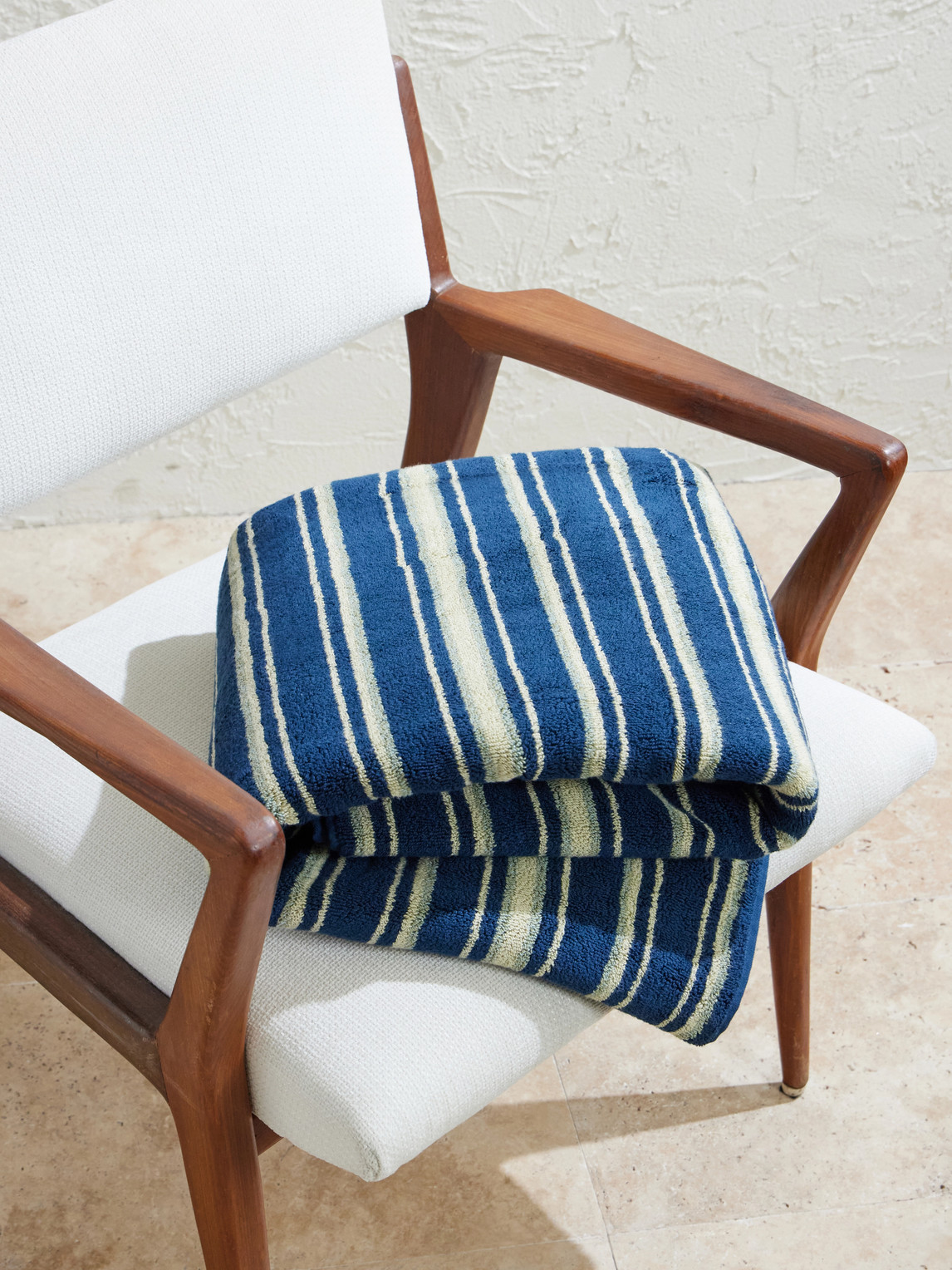 Striped Cotton-Terry Beach Towel — 2