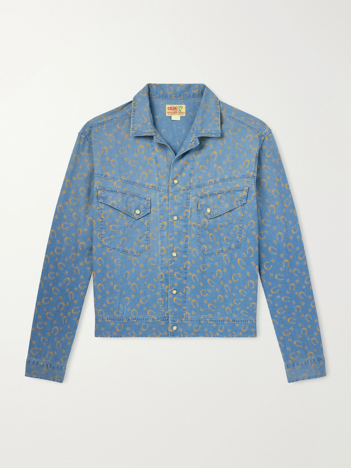 RRL Printed Cotton and Linen-Blend Shirten