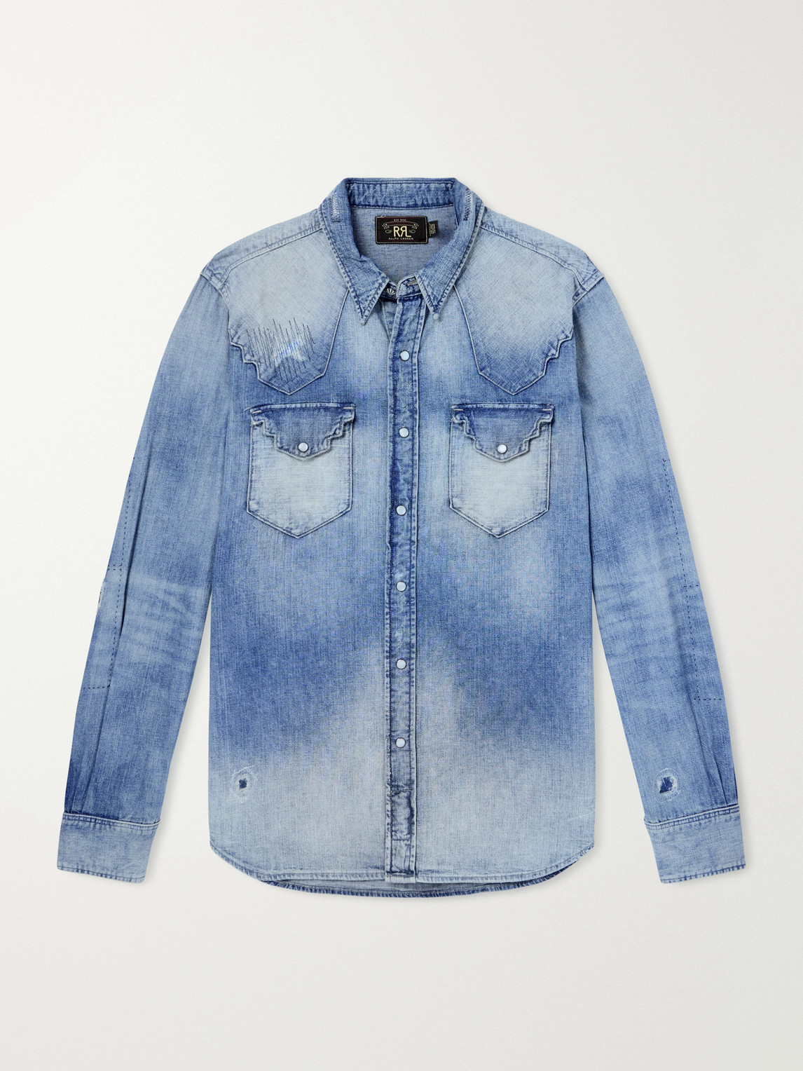 RRL Addington Denim Shirten