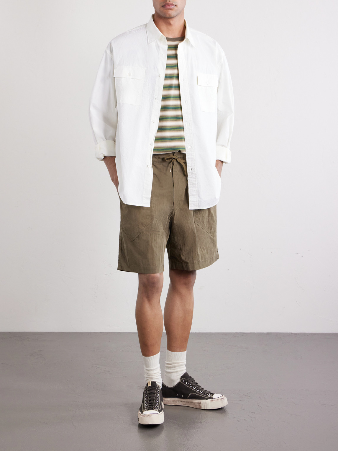 Typewriter Cotton Shirt