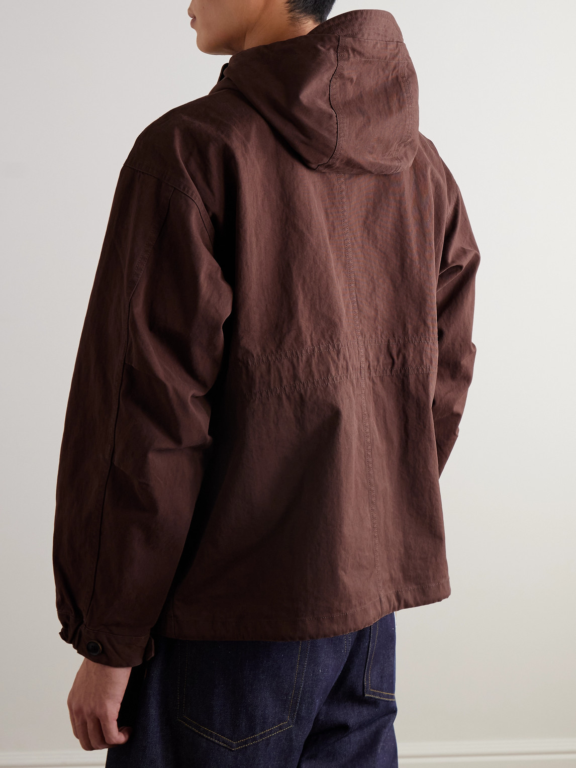 French M47 Cotton And Nylon-Blend Parka