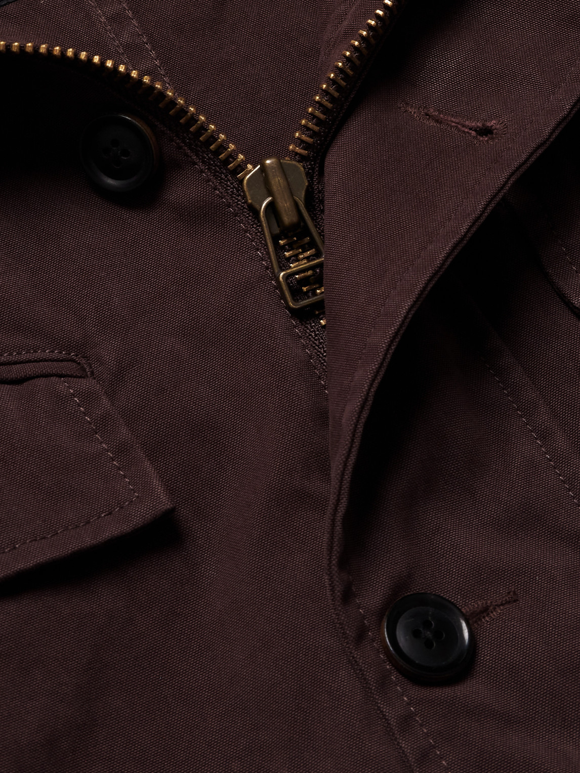 French M47 Cotton And Nylon-Blend Parka