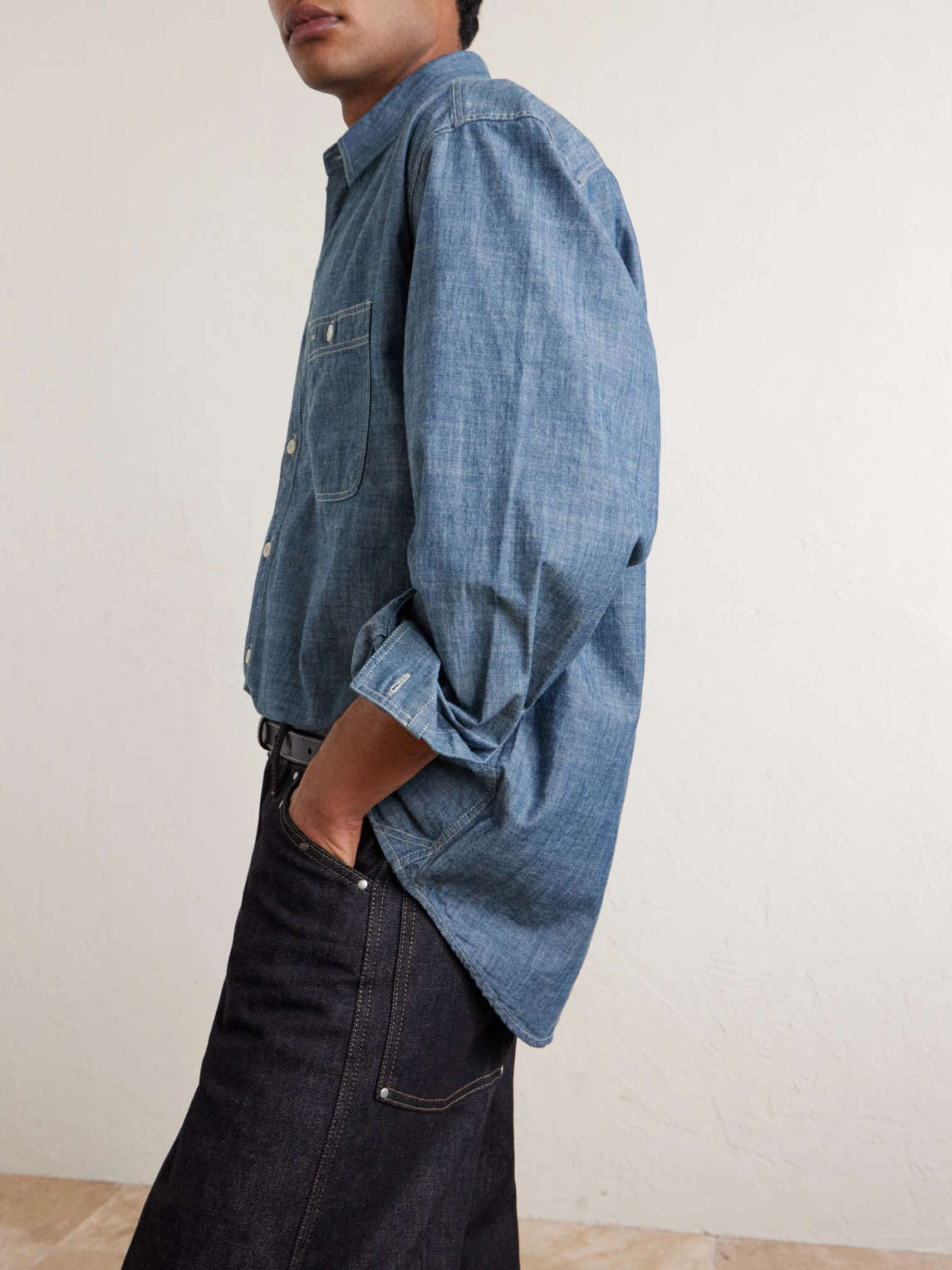 Kuroki Cotton-Chambray Shirt