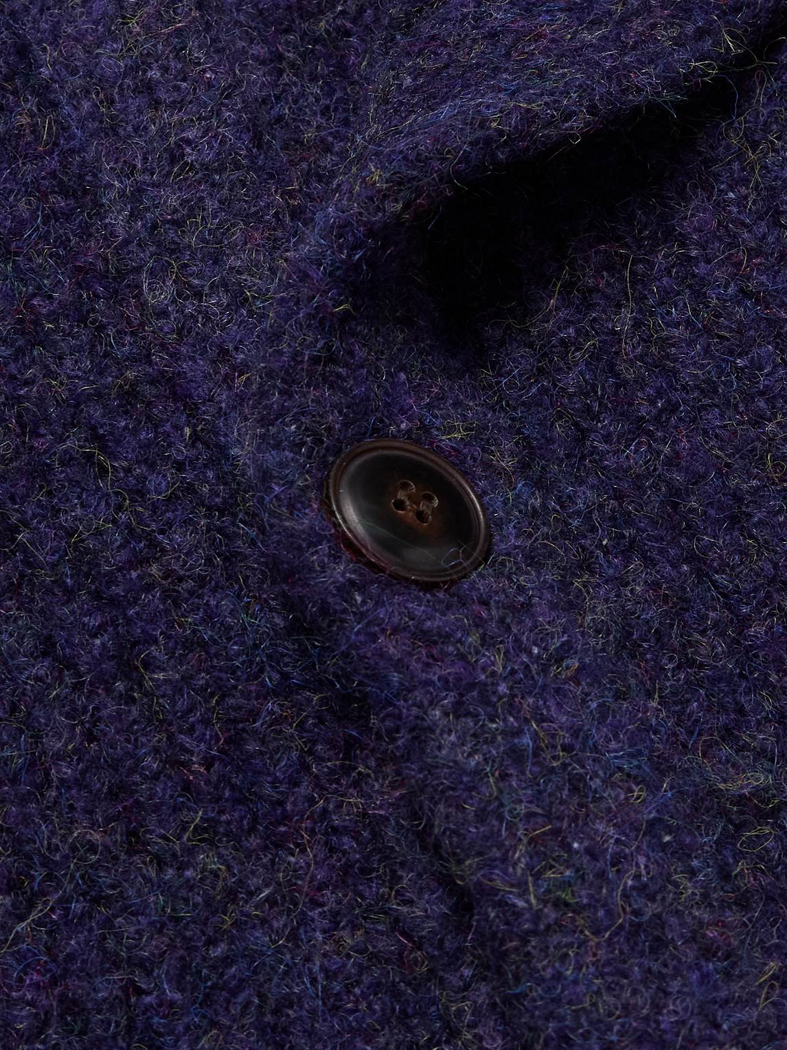 Brushed-Knit Cardigan
