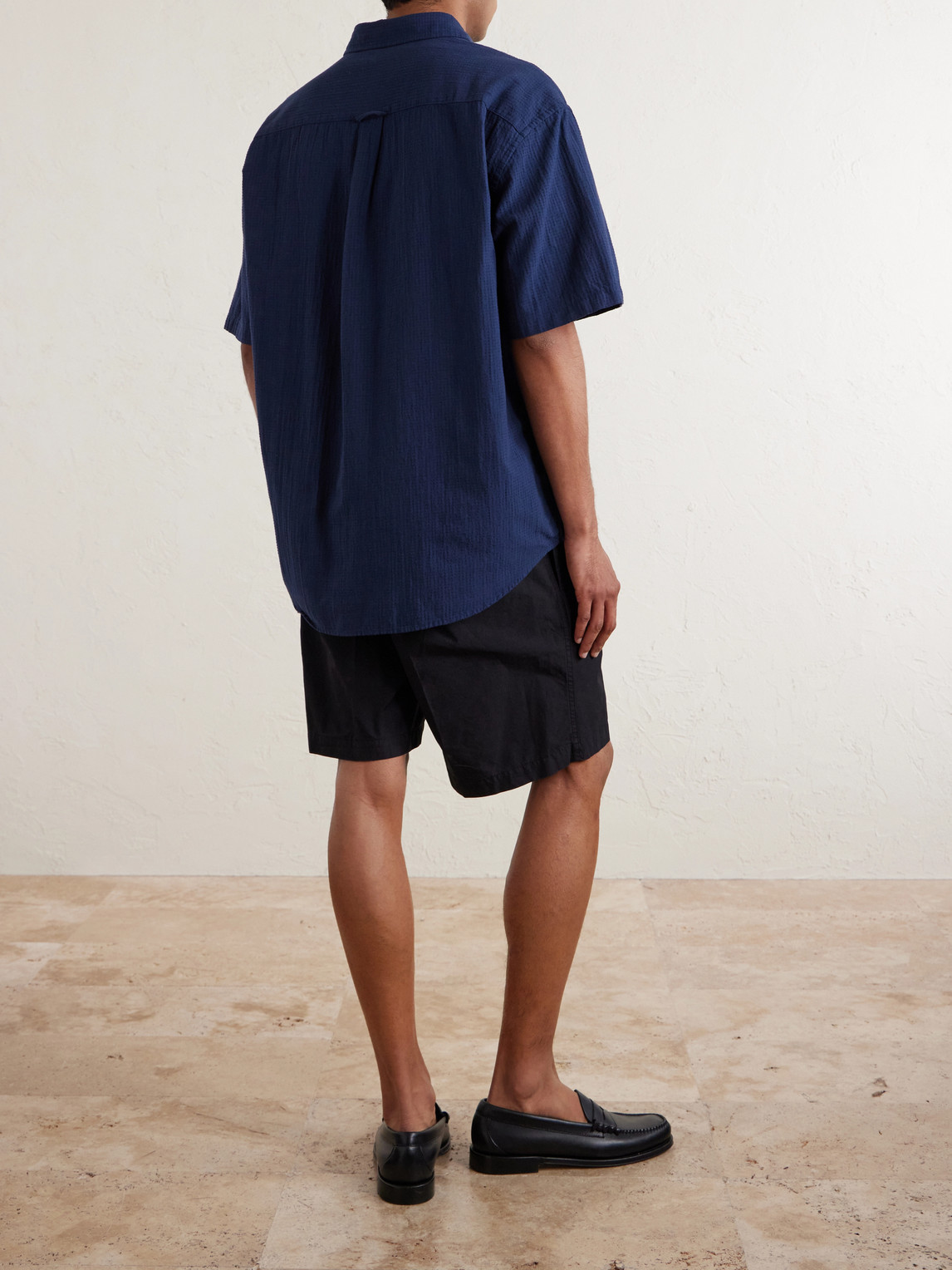 Cotton-Seersucker Shirt