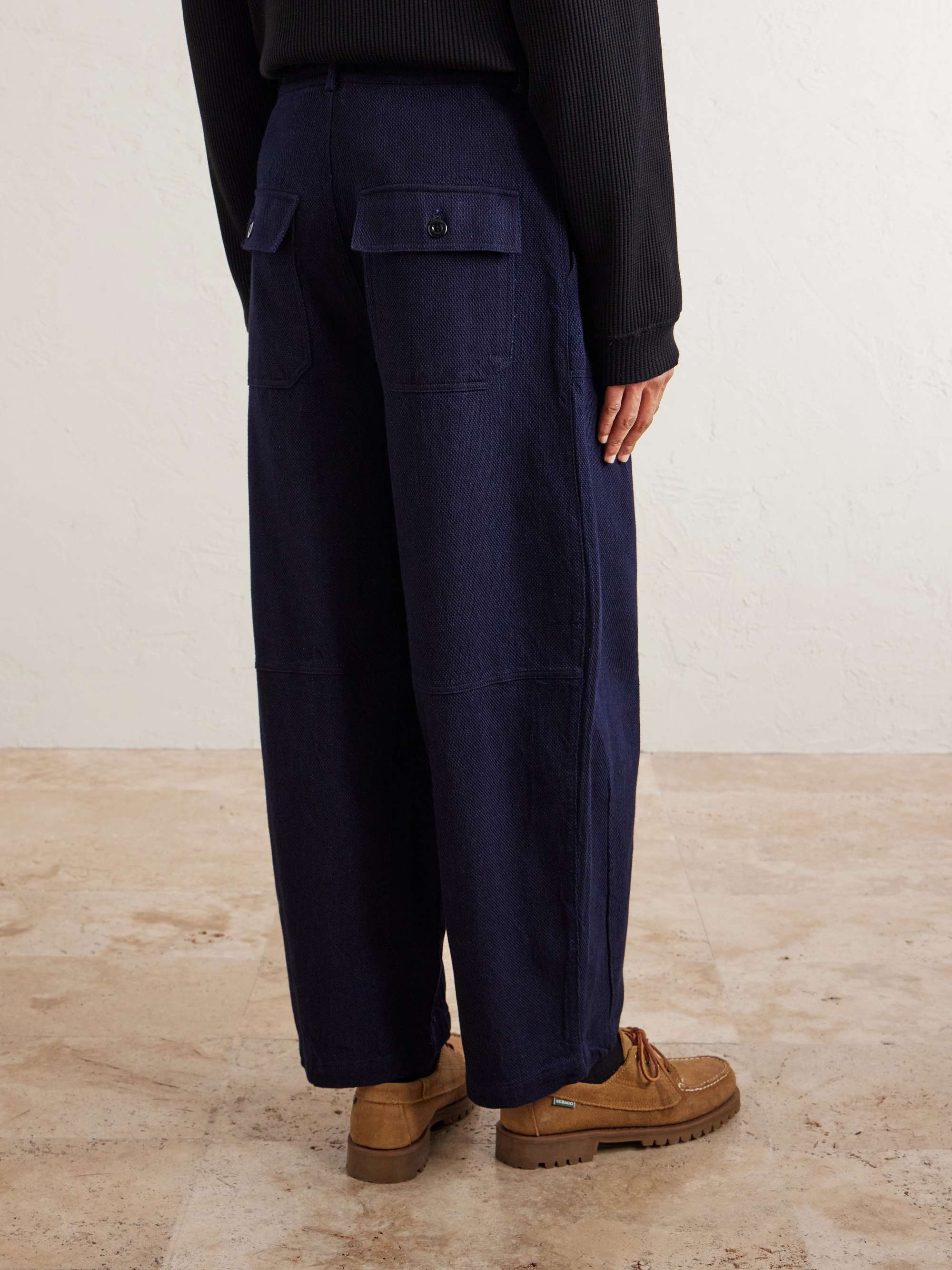 FRIZMWORKS Wide-Leg Sashiko Jeans for Men | MR PORTER