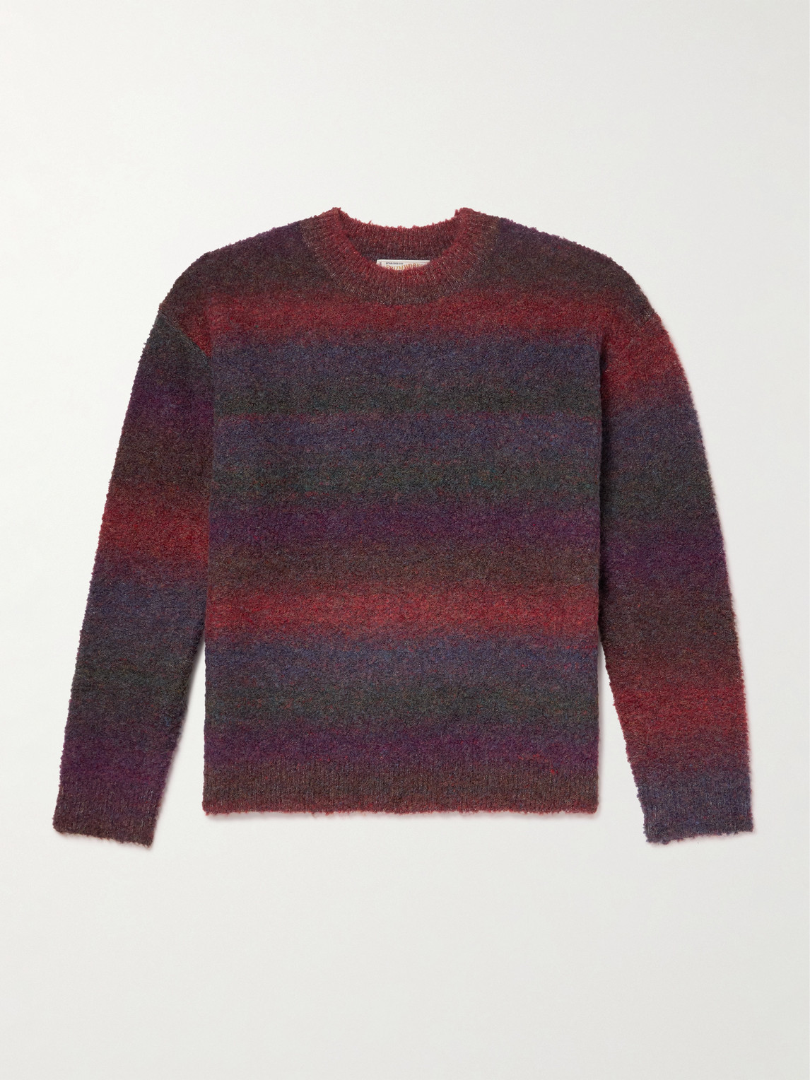 Frizmworks Striped Bouclé Sweater In Multi