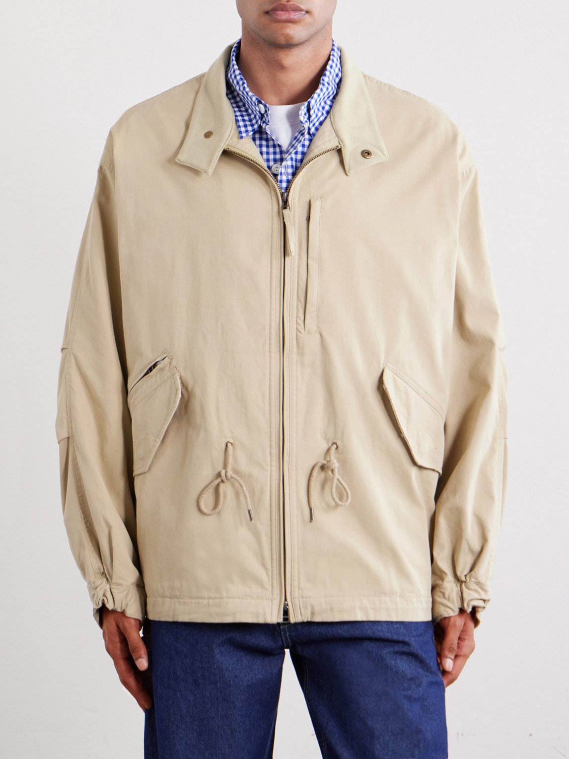 Harrington Cotton-Blend Jacket