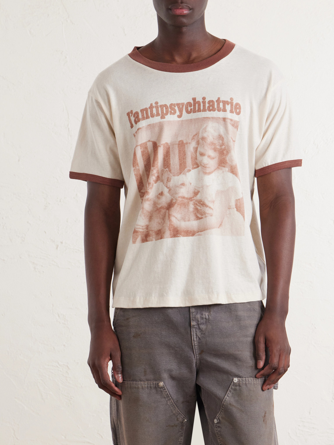 Enfants Riches Déprimés L'Antipsychiatrie Printed Cotton-Jersey T-Shirt - Men | Thumbnail 3 Enfants Riches Déprimés L'Antipsychiatrie Printed Cotton-Jersey T-Shirt - Men | Thumbnail 3