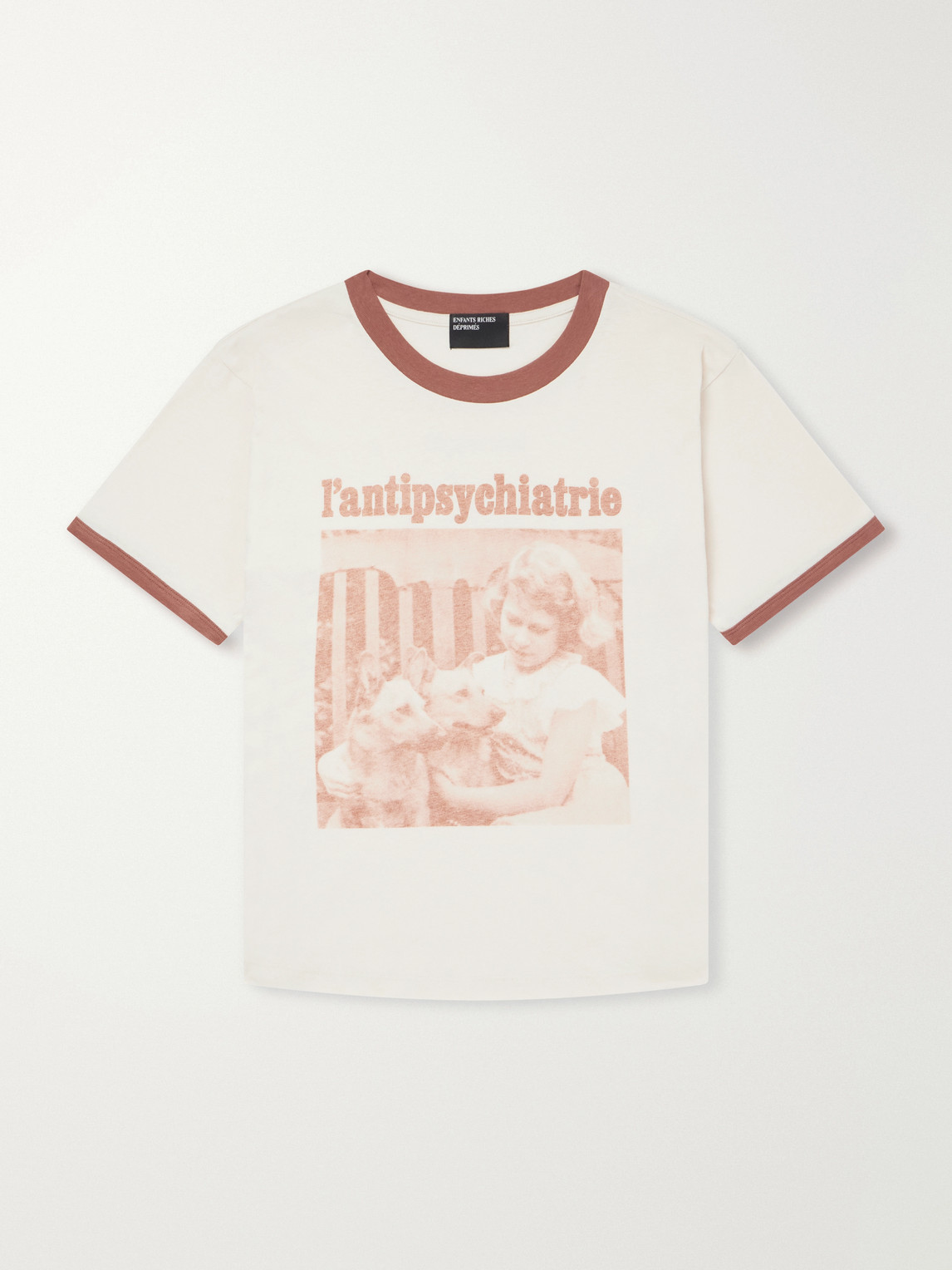 Enfants Riches Déprimés L'Antipsychiatrie Printed Cotton-Jersey T-Shirt - Men