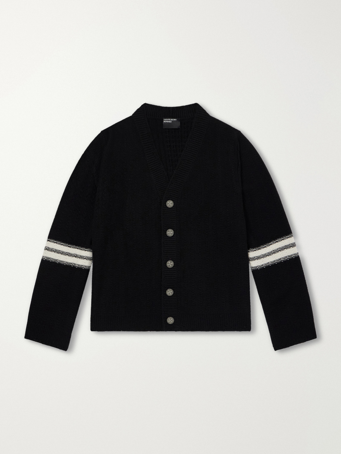 Enfants Riches Déprimés Striped Cashmere Cardigan - Men