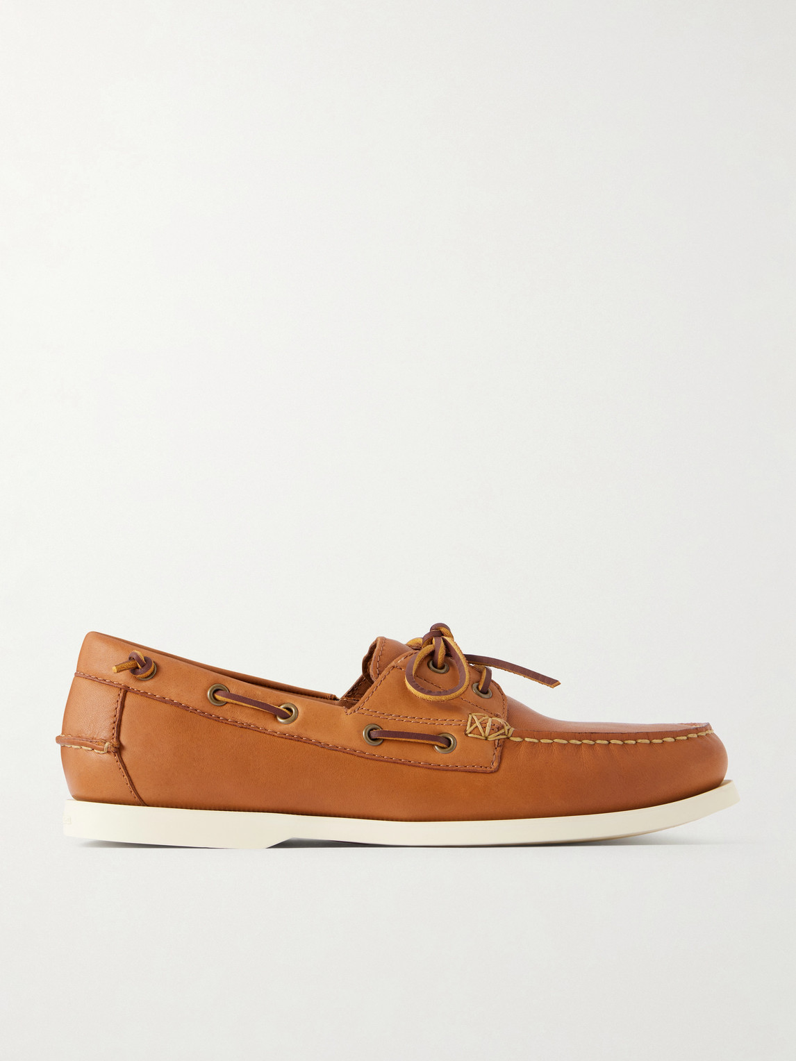 Polo Ralph Lauren Merton Leather Boat Shoes - Men | Thumbnail 6 Polo Ralph Lauren Merton Leather Boat Shoes - Men | Thumbnail 6