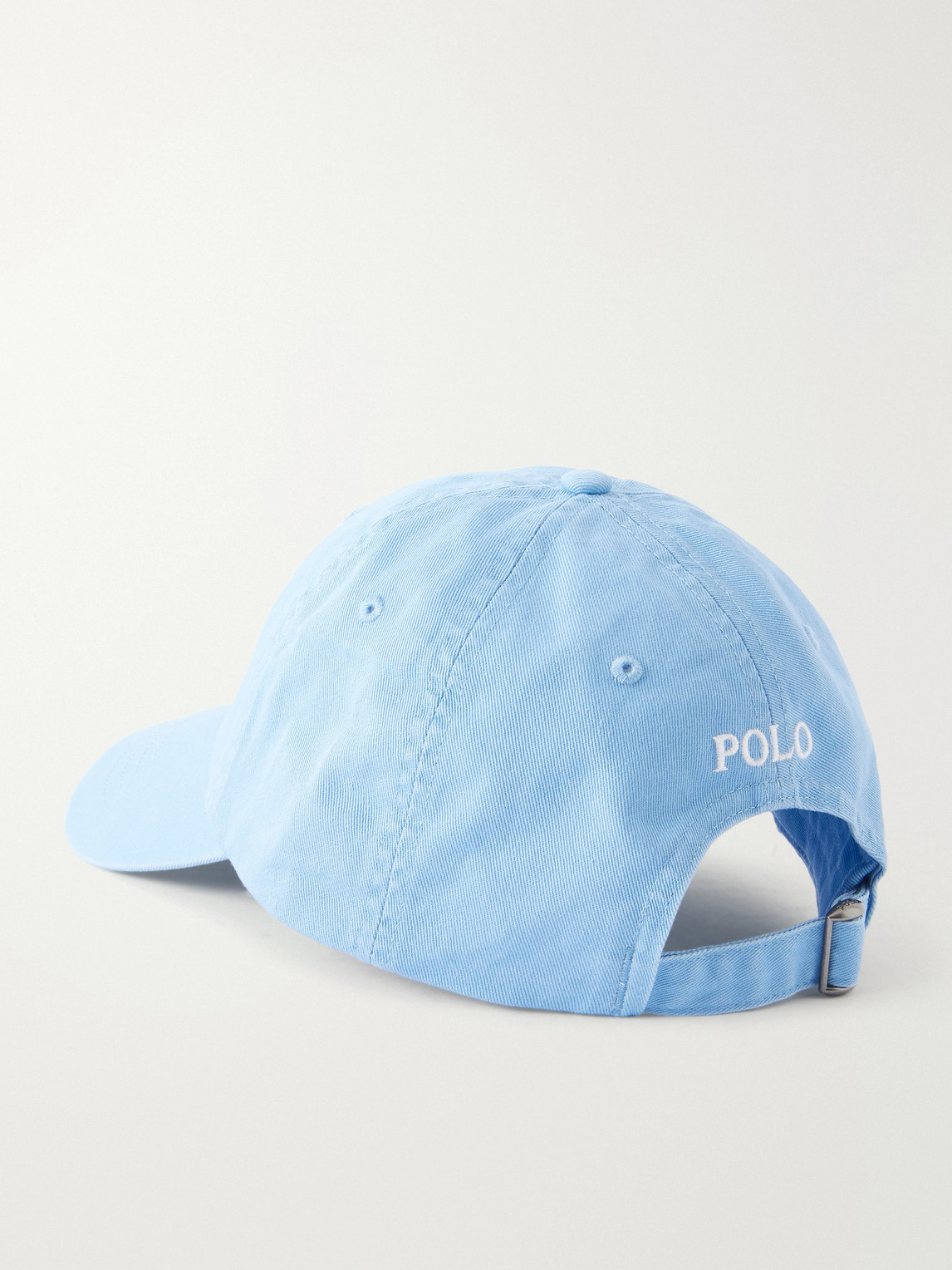 Polo Ralph Lauren Logo-Embroidered Cotton-Twill Baseball Cap - Men | Thumbnail 4 Polo Ralph Lauren Logo-Embroidered Cotton-Twill Baseball Cap - Men | Thumbnail 4