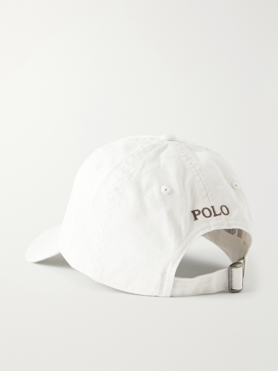 Polo Ralph Lauren Logo-Embroidered Cotton-Twill Baseball Cap - Men | Thumbnail 4 Polo Ralph Lauren Logo-Embroidered Cotton-Twill Baseball Cap - Men | Thumbnail 4