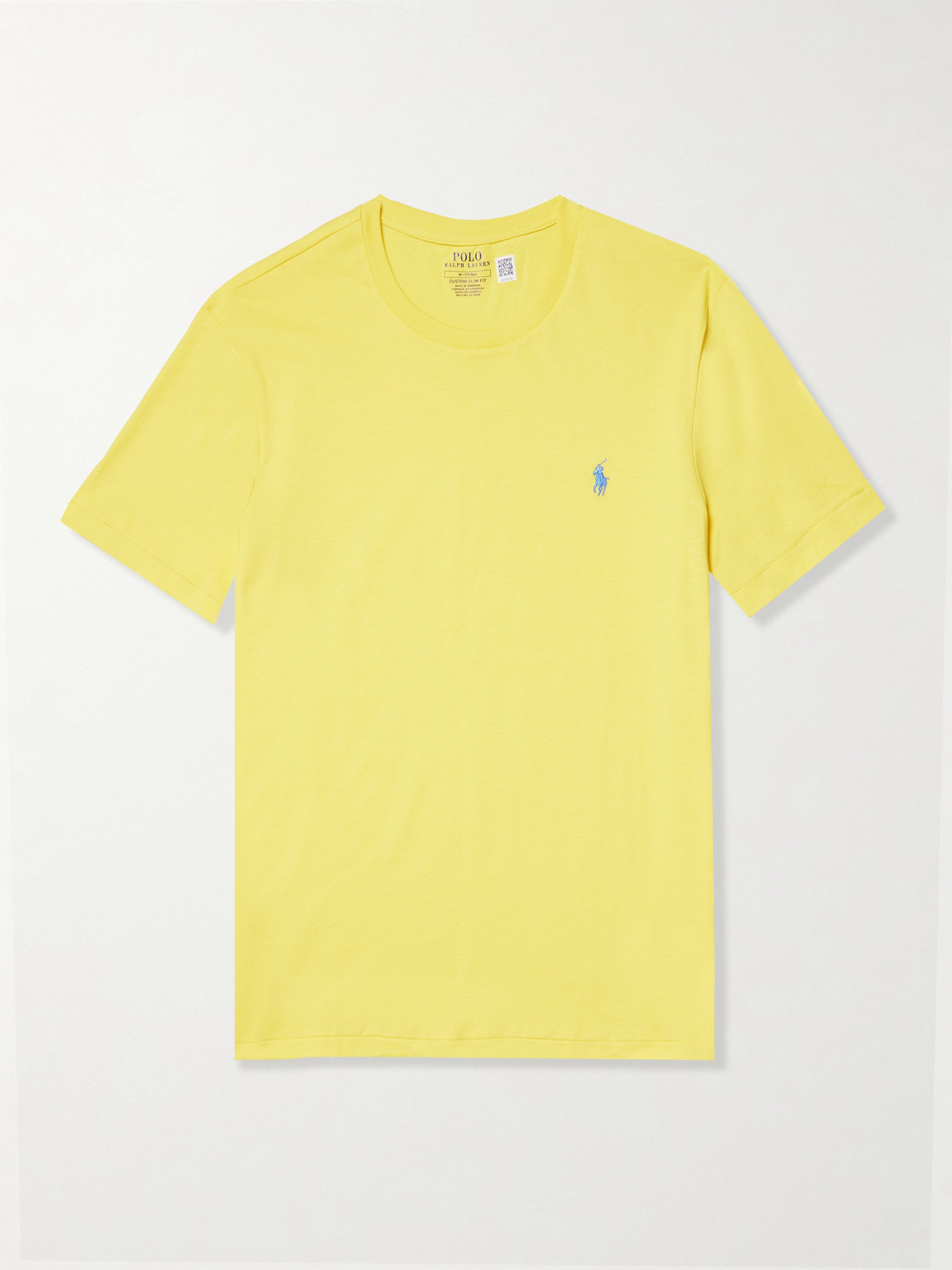 Polo Ralph Lauren lim-Fit Logo-Embroidered Cotton-Jersey T-hirt - Men