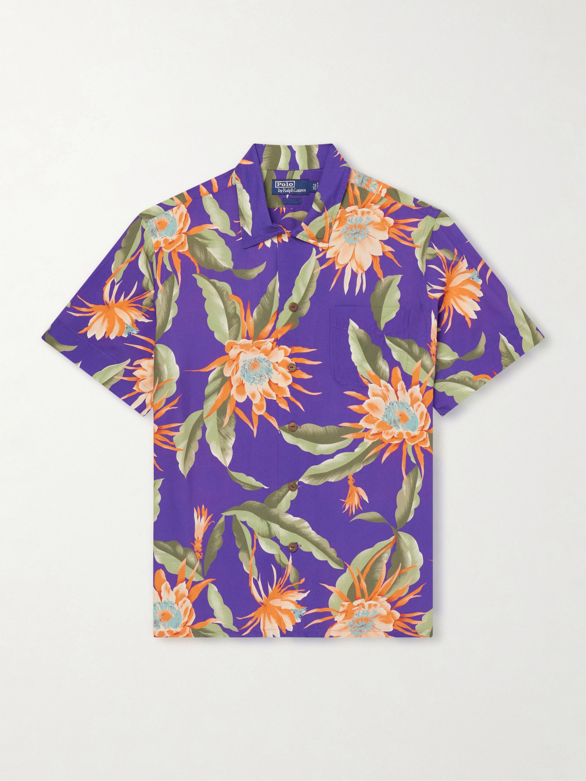 Polo Ralph Lauren Polo Ralph Lauren - Printed Voile Shirt - Men - Blue - S aus 100% Viscose in Blue
