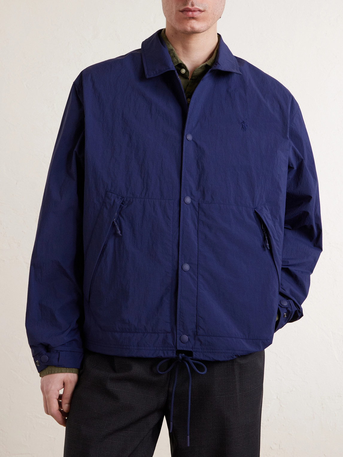  Polo Ralph Lauren - Shell Jacket - Men - Blue - M 