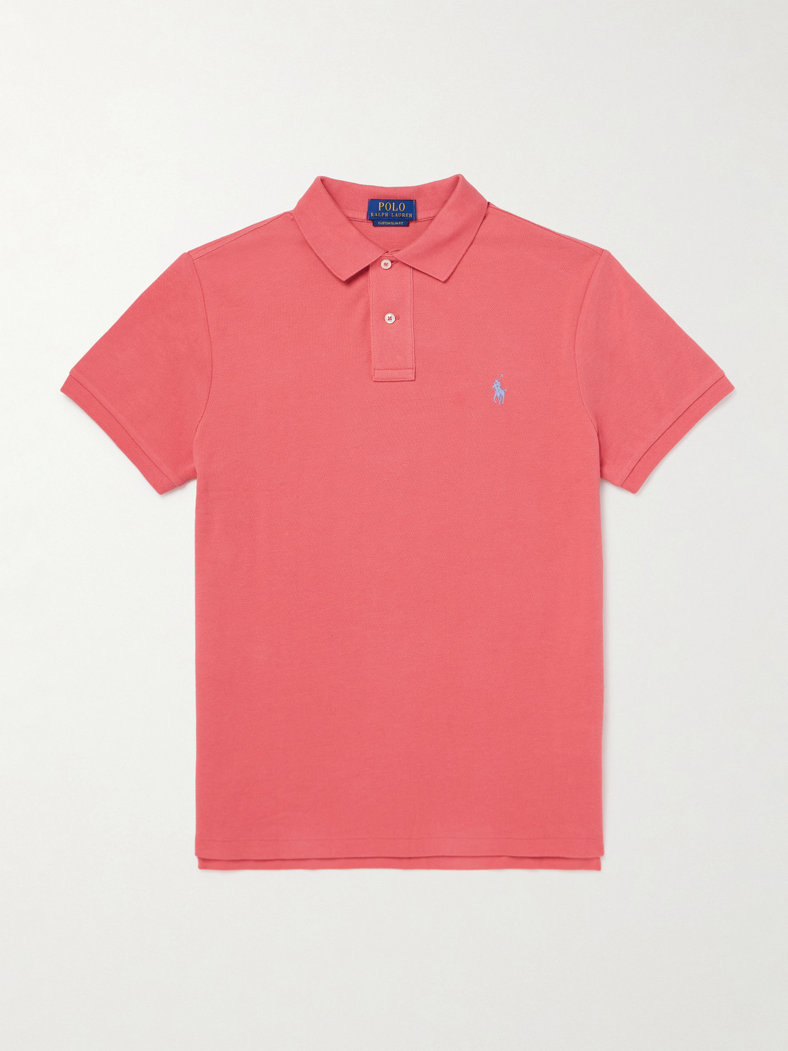 Polo Ralph Lauren Logo-Embroidered Cotton-Piqué Polo Shirt - Men