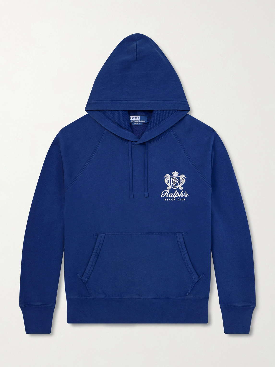 Polo Ralph Lauren Logo-Print Cotton-Blend Jersey Hoodie - Men