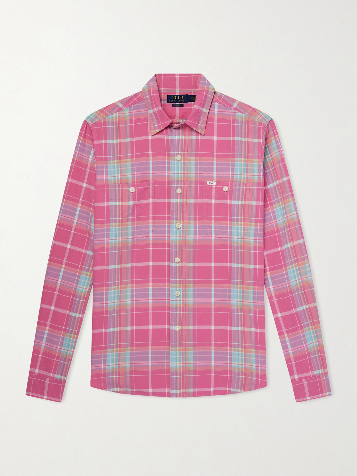 Polo Ralph Lauren Polo Ralph Lauren - Checked Cotton Shirt - Men - Pink - S aus 100% Cotton in Pink